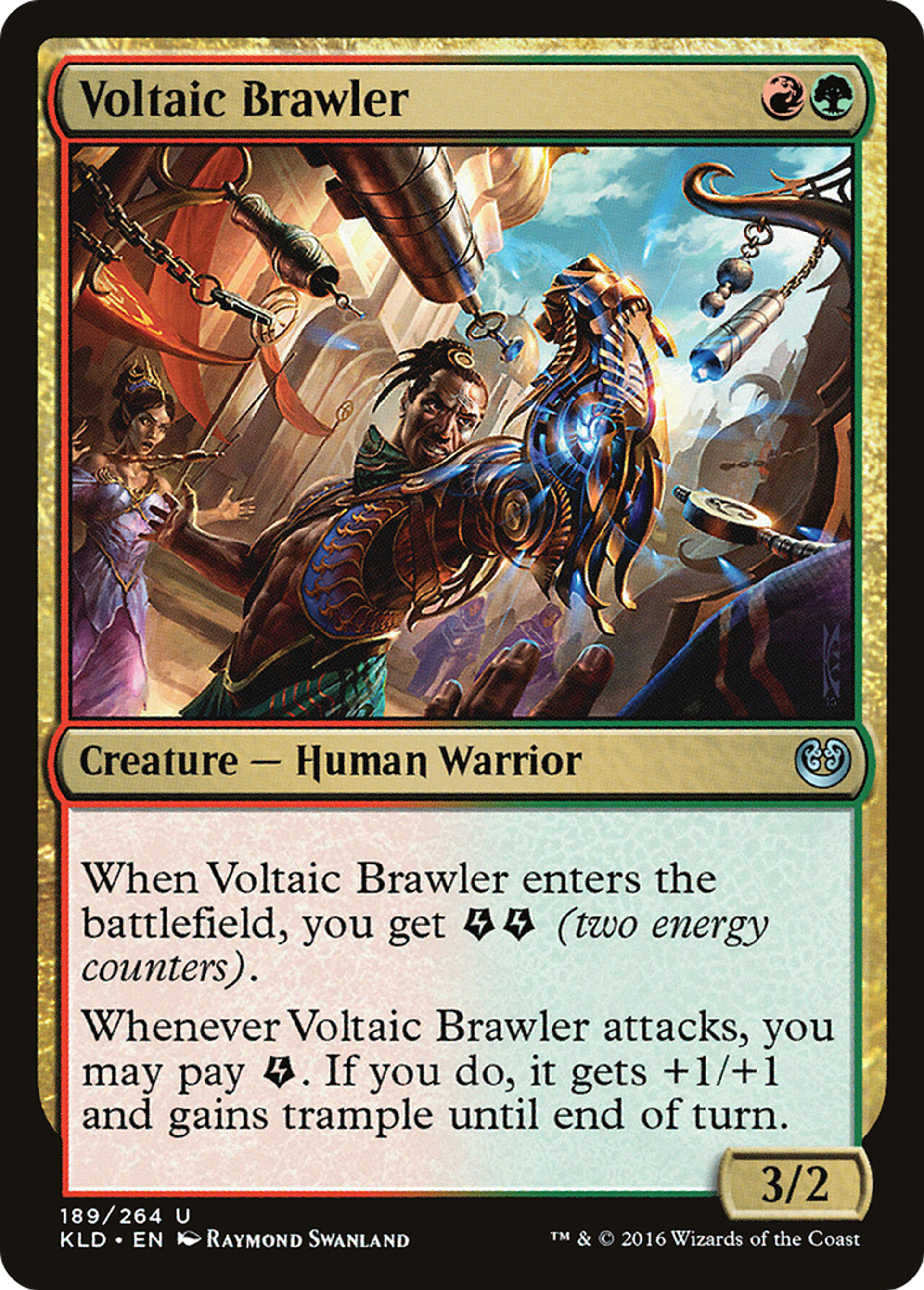 Voltaic Brawler — Kaladesh — Magic: The Gathering