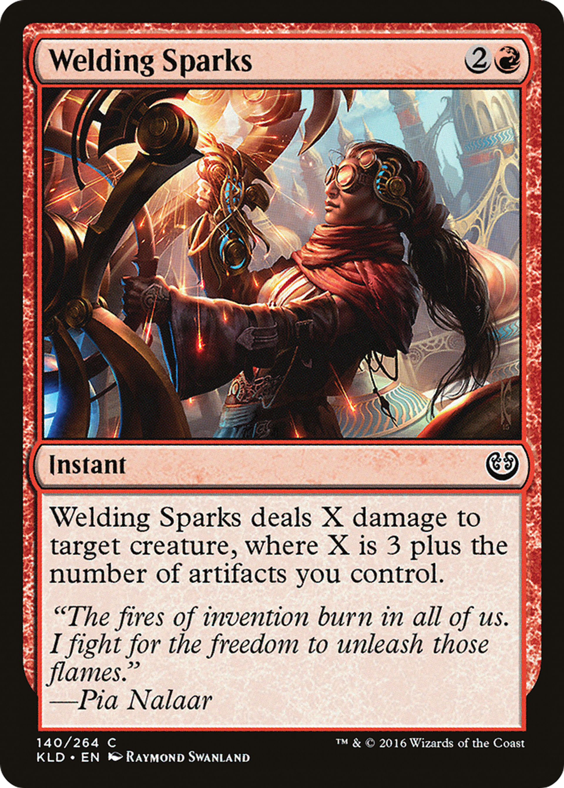 Étincelles de soudure — Kaladesh — Magic: The Gathering
