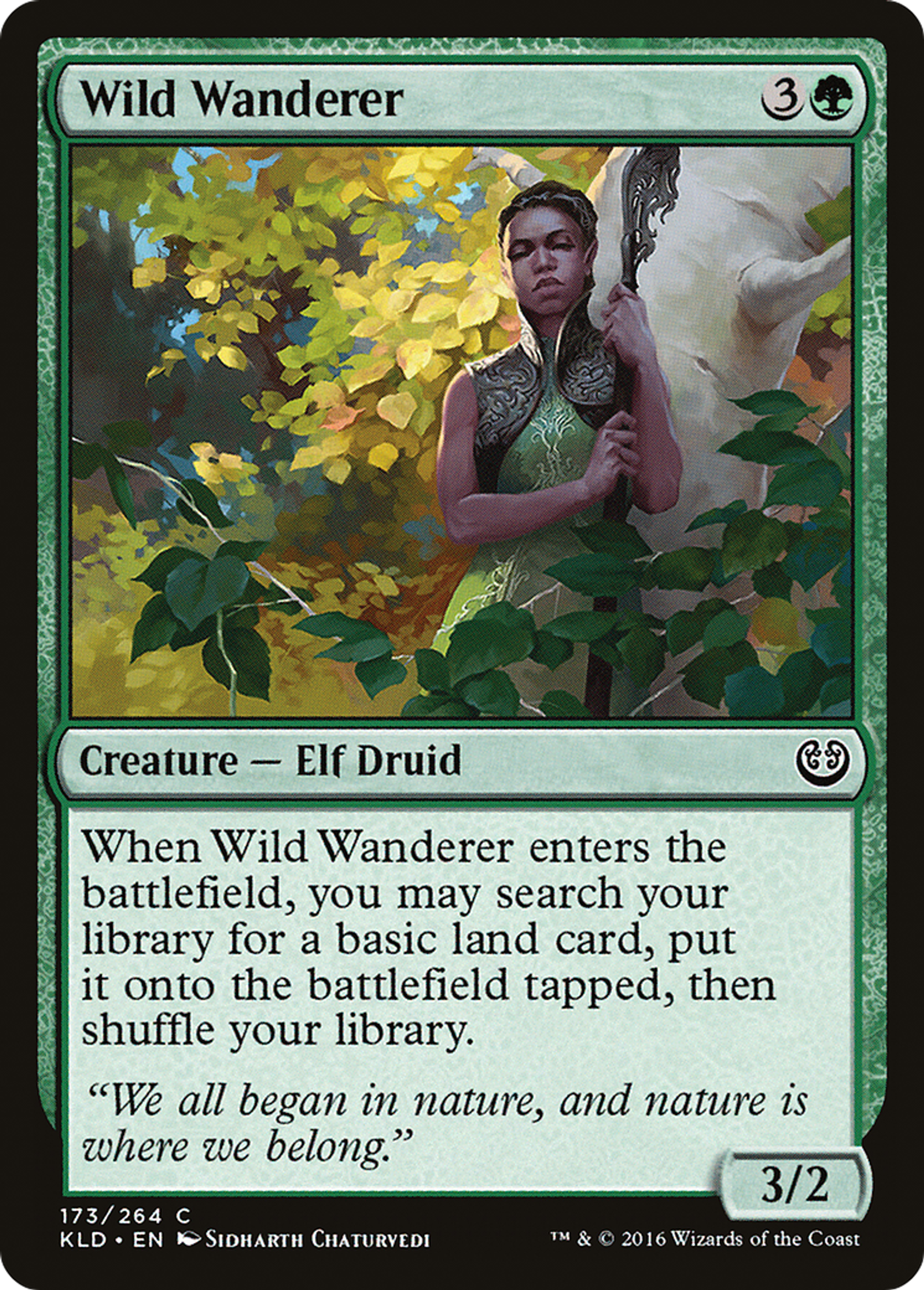 Wild Wanderer — Kaladesh — Magic: The Gathering
