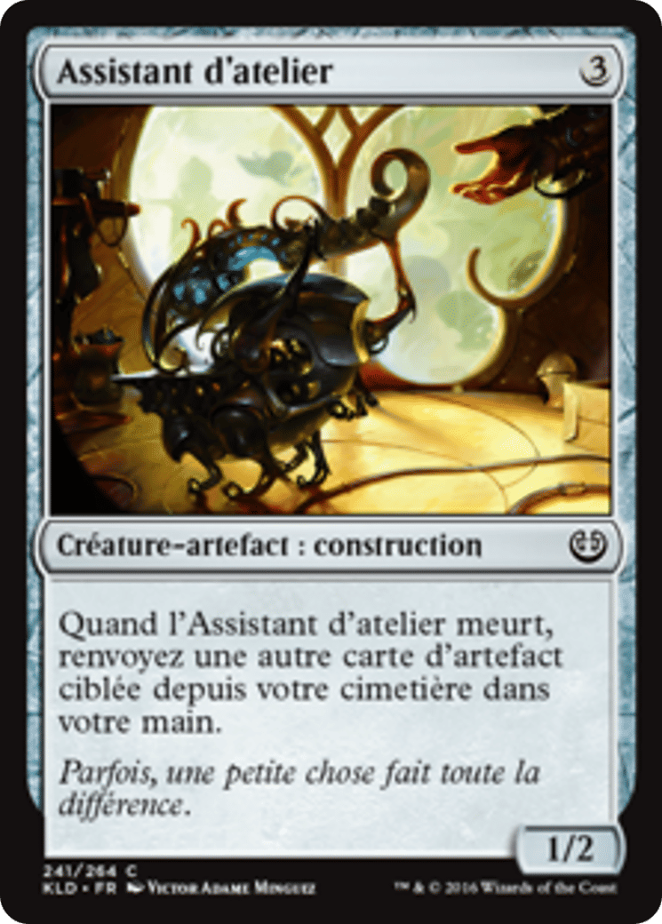 Assistant d'atelier — Kaladesh — Magic: The Gathering