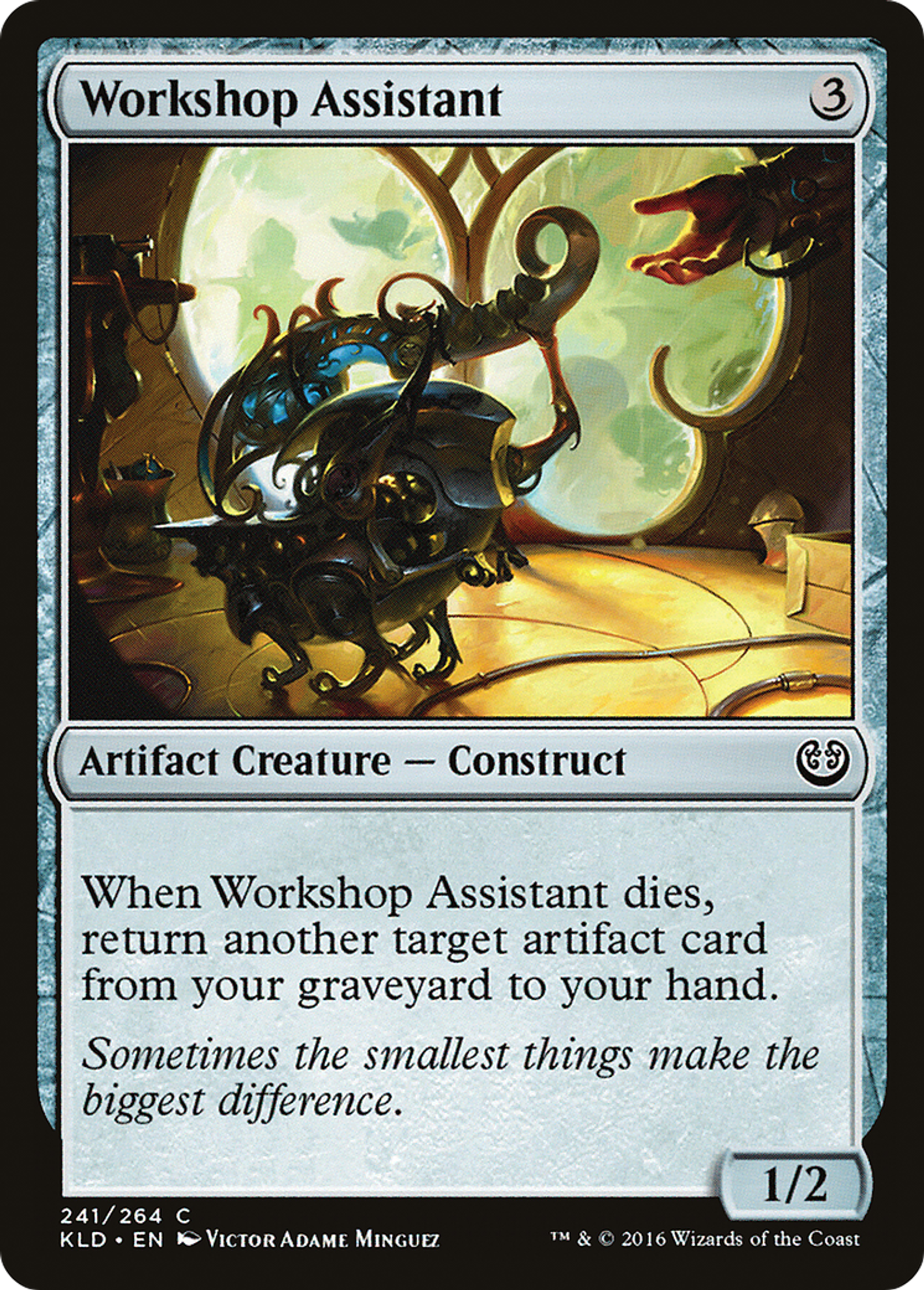 Workshop Assistant — Kaladesh — Magic: The Gathering