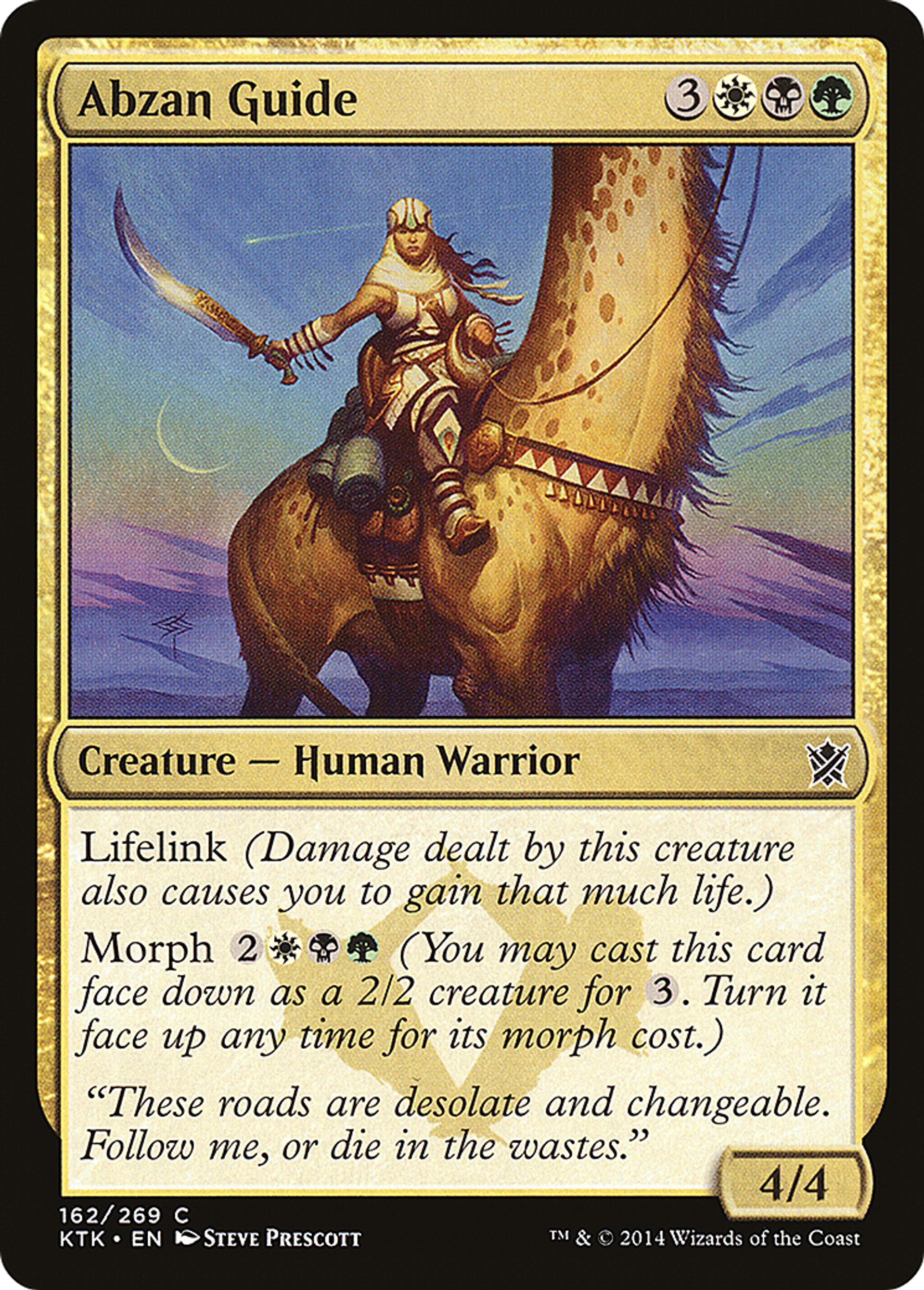Abzan Guide — Khans of Tarkir — Magic: The Gathering