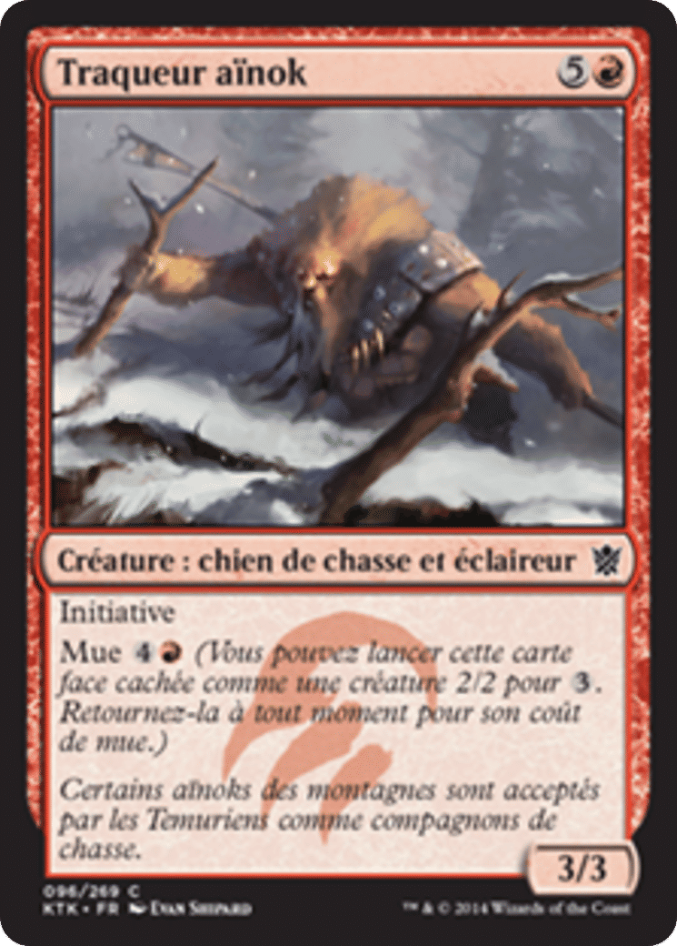 Traqueur aïnok — Khans of Tarkir — Magic: The Gathering