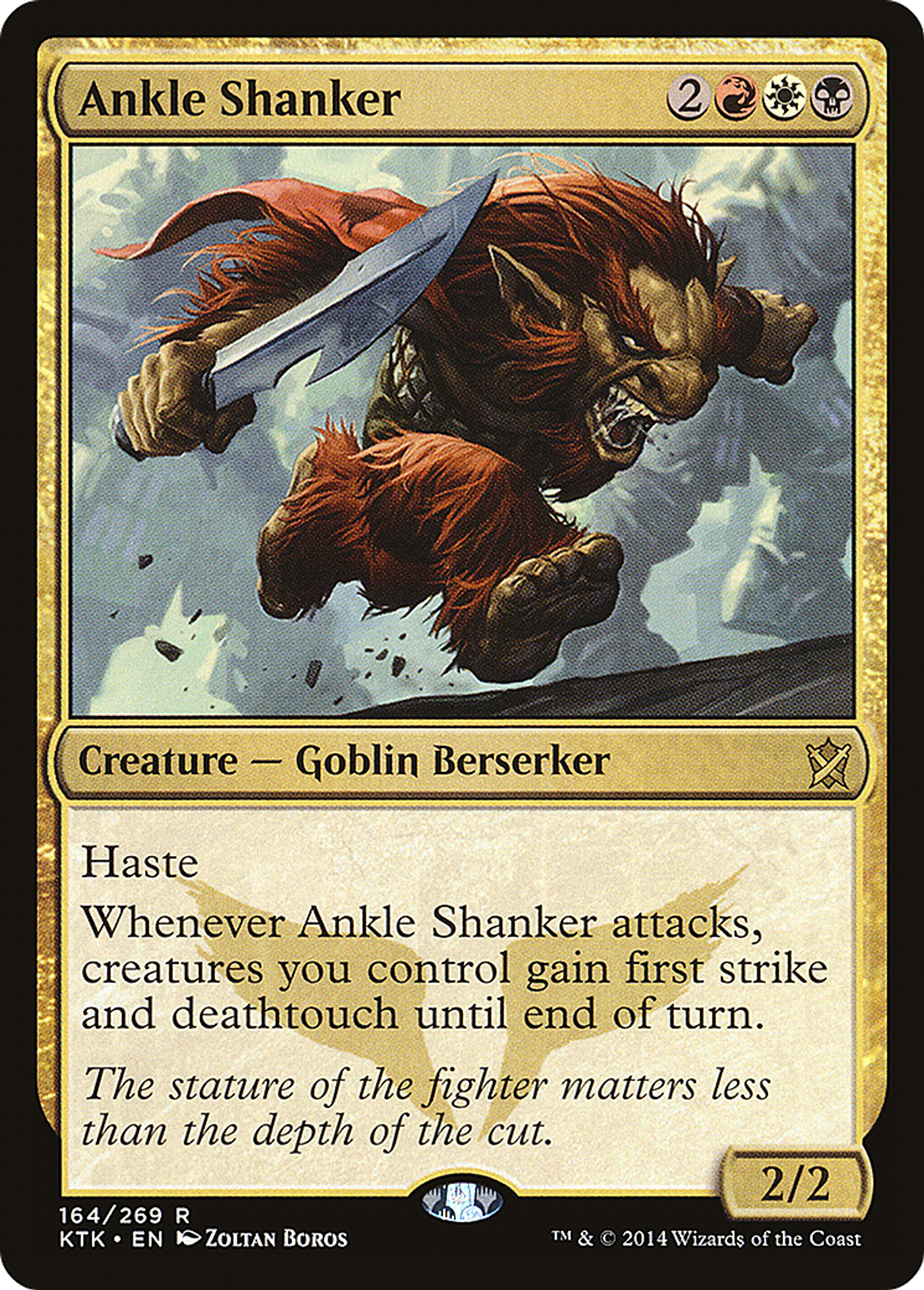 Ankle Shanker — Khans of Tarkir — Magic: The Gathering