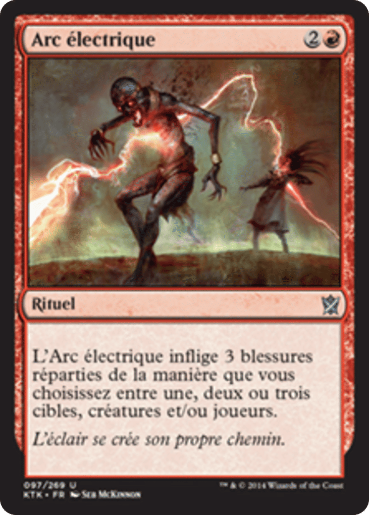 Arc électrique — Khans of Tarkir — Magic: The Gathering