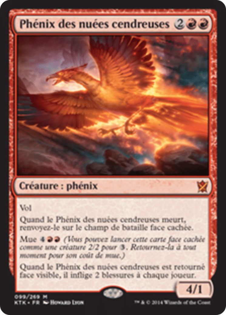Phénix des nuées cendreuses — Khans of Tarkir — Magic: The Gathering
