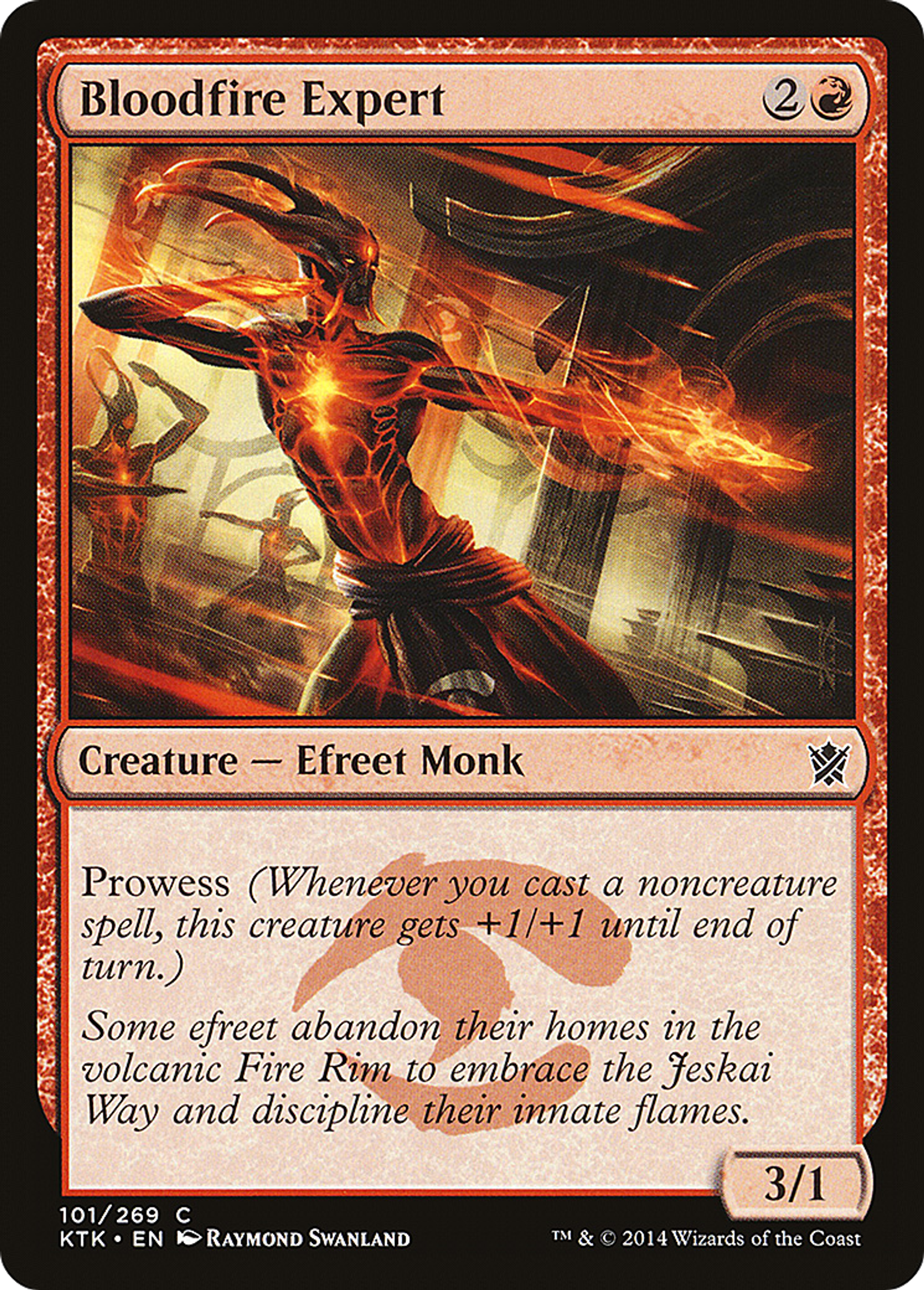 Bloodfire Expert — Khans of Tarkir — Magic: The Gathering