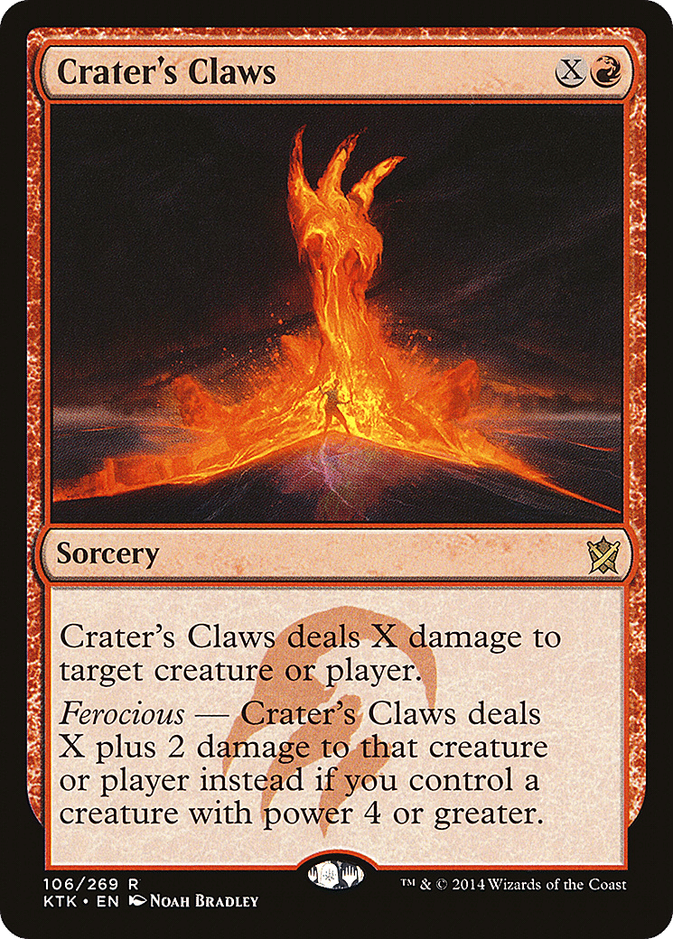 Crater's Claws — Khans of Tarkir — Magic: The Gathering