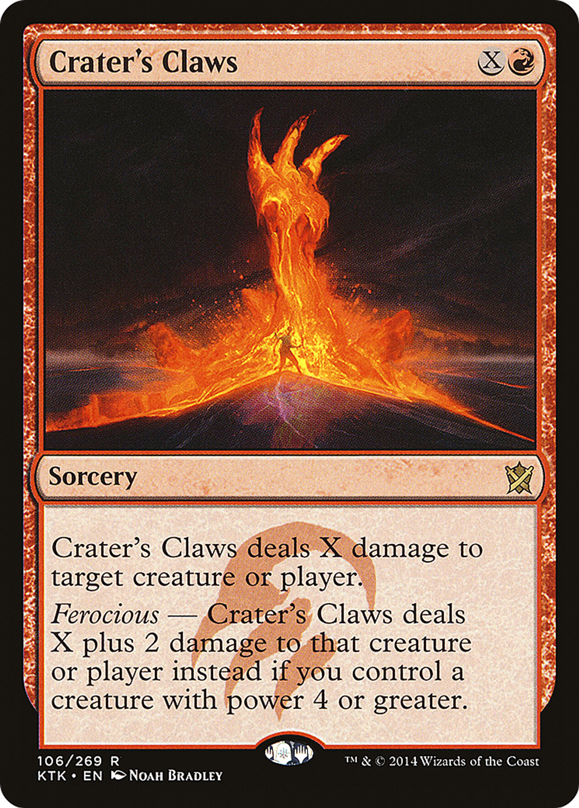 Crater's Claws — Khans of Tarkir — Magic: The Gathering
