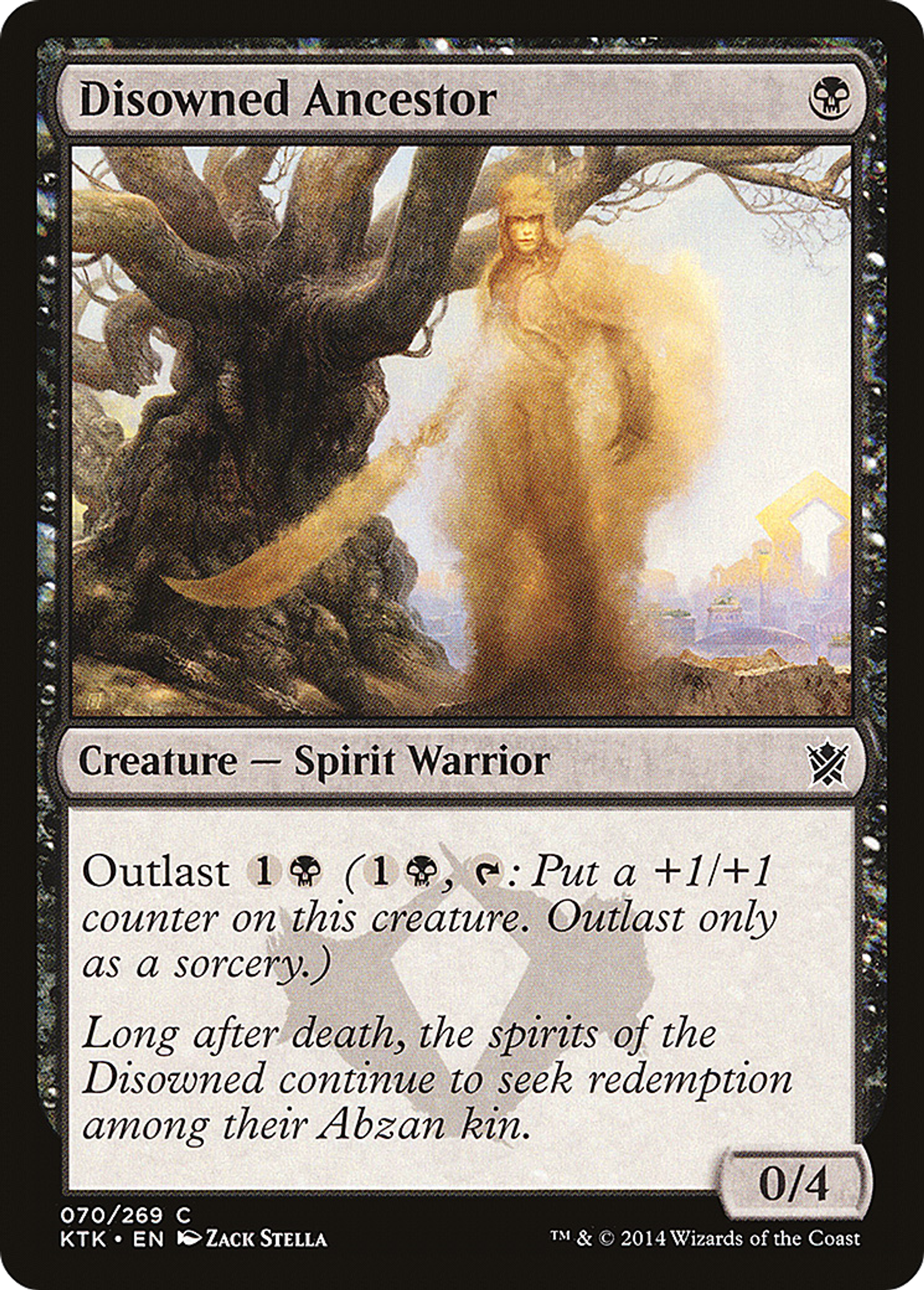 Disowned Ancestor — Khans of Tarkir — Magic: The Gathering