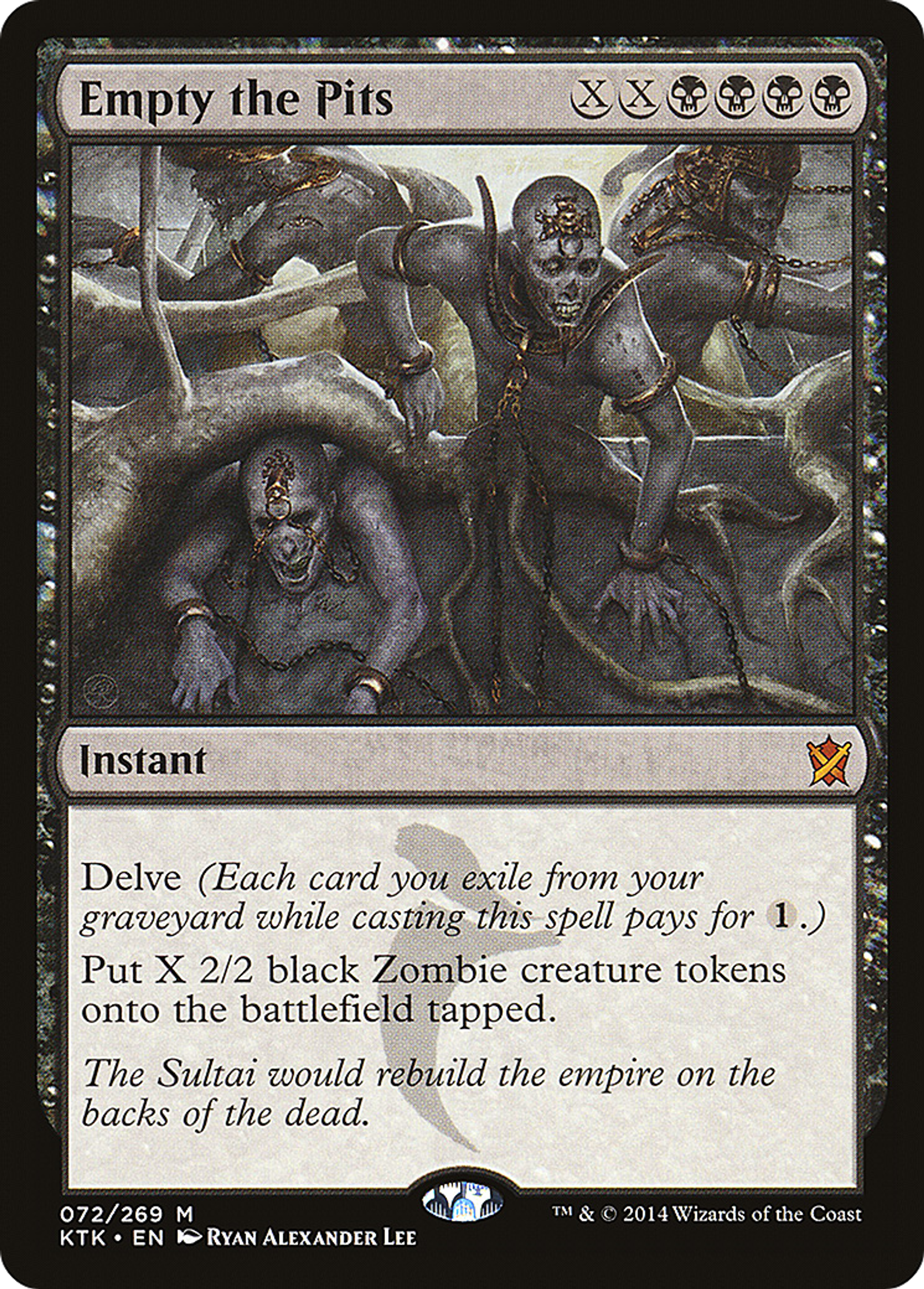 Empty the Pits — Khans of Tarkir — Magic: The Gathering