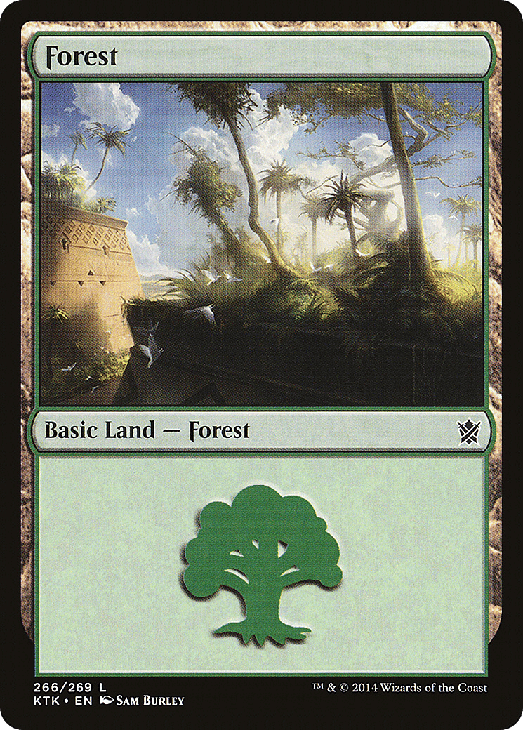 Forest — Khans of Tarkir — Magic: The Gathering