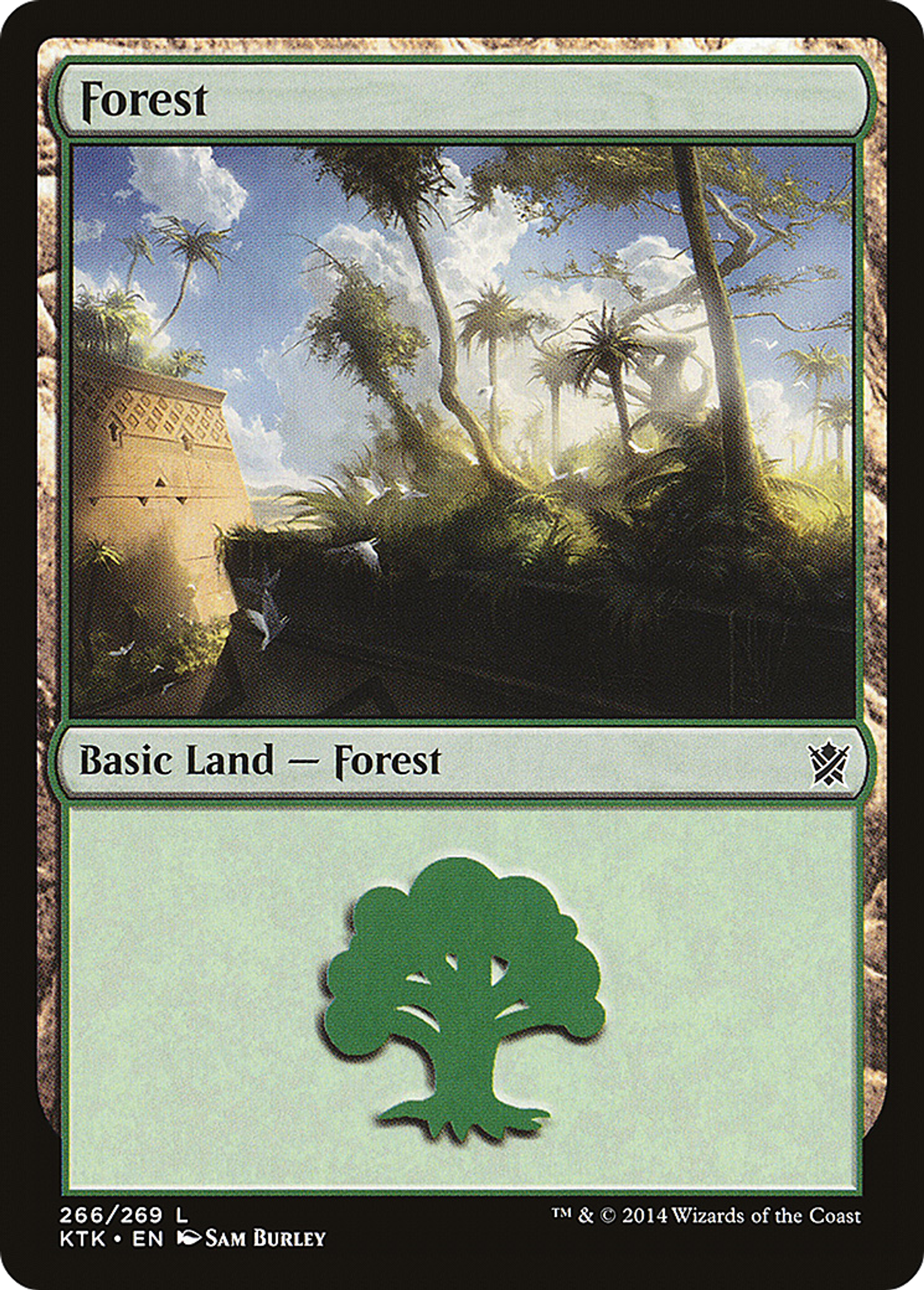 Forest — Khans of Tarkir — Magic: The Gathering