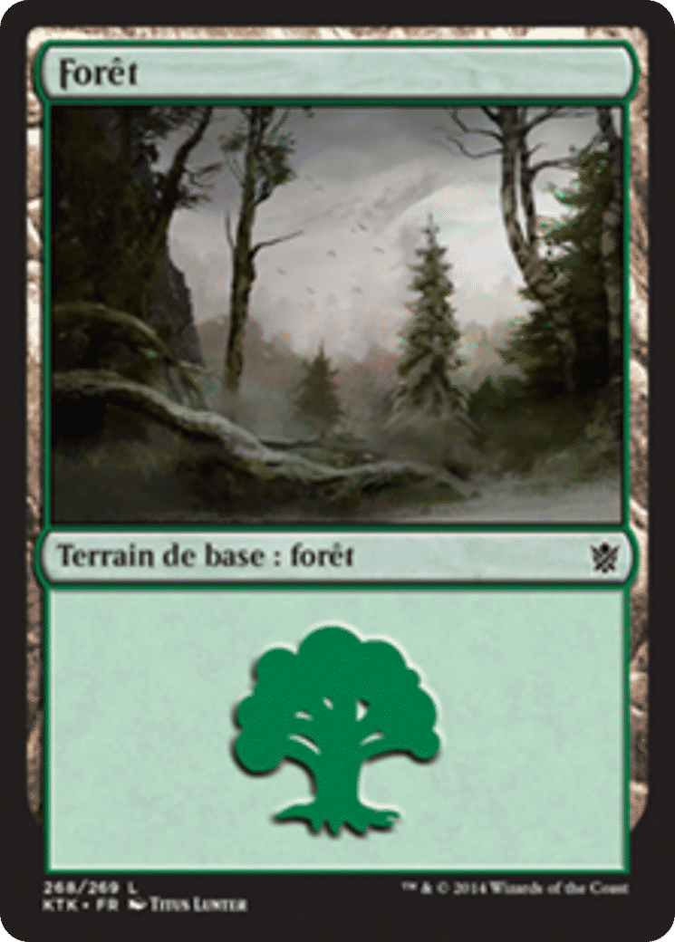 Forêt — Khans of Tarkir — Magic: The Gathering