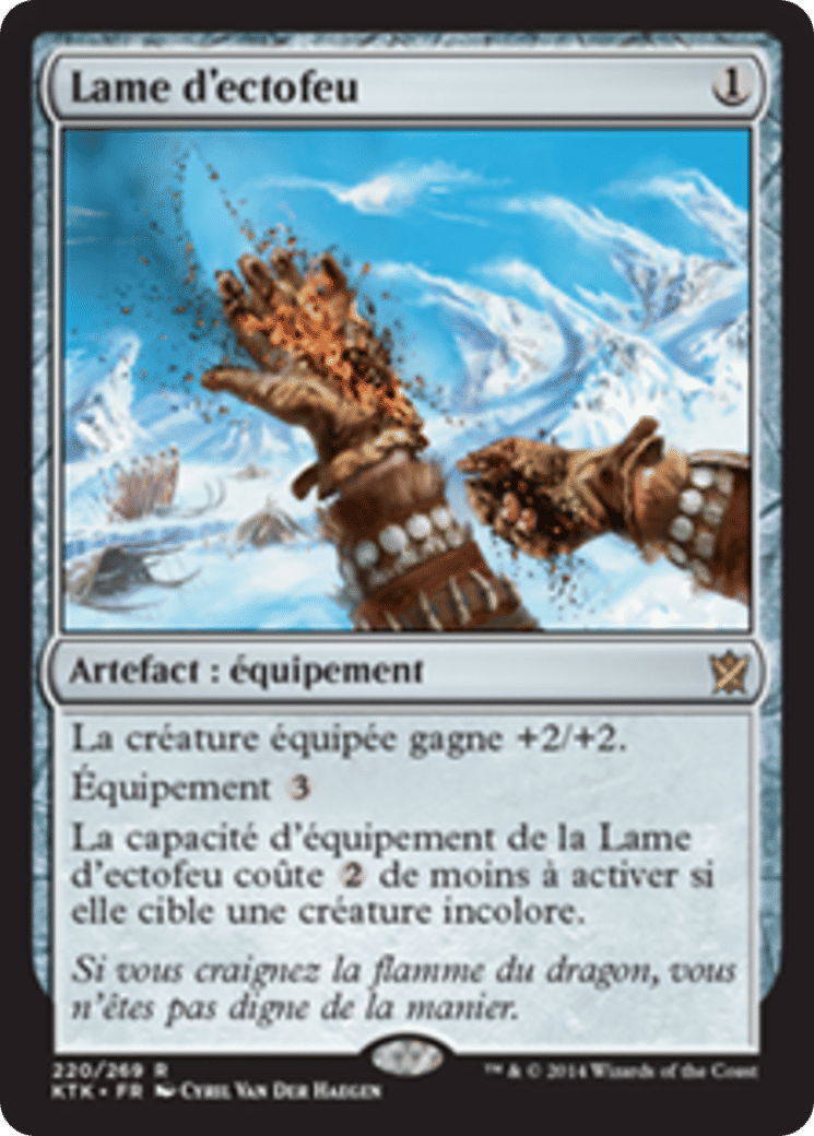 Lame d'ectofeu — Khans of Tarkir — Magic: The Gathering