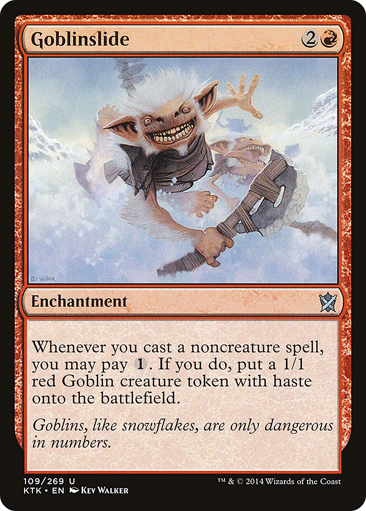 Goblinslide — Khans of Tarkir — Magic: The Gathering
