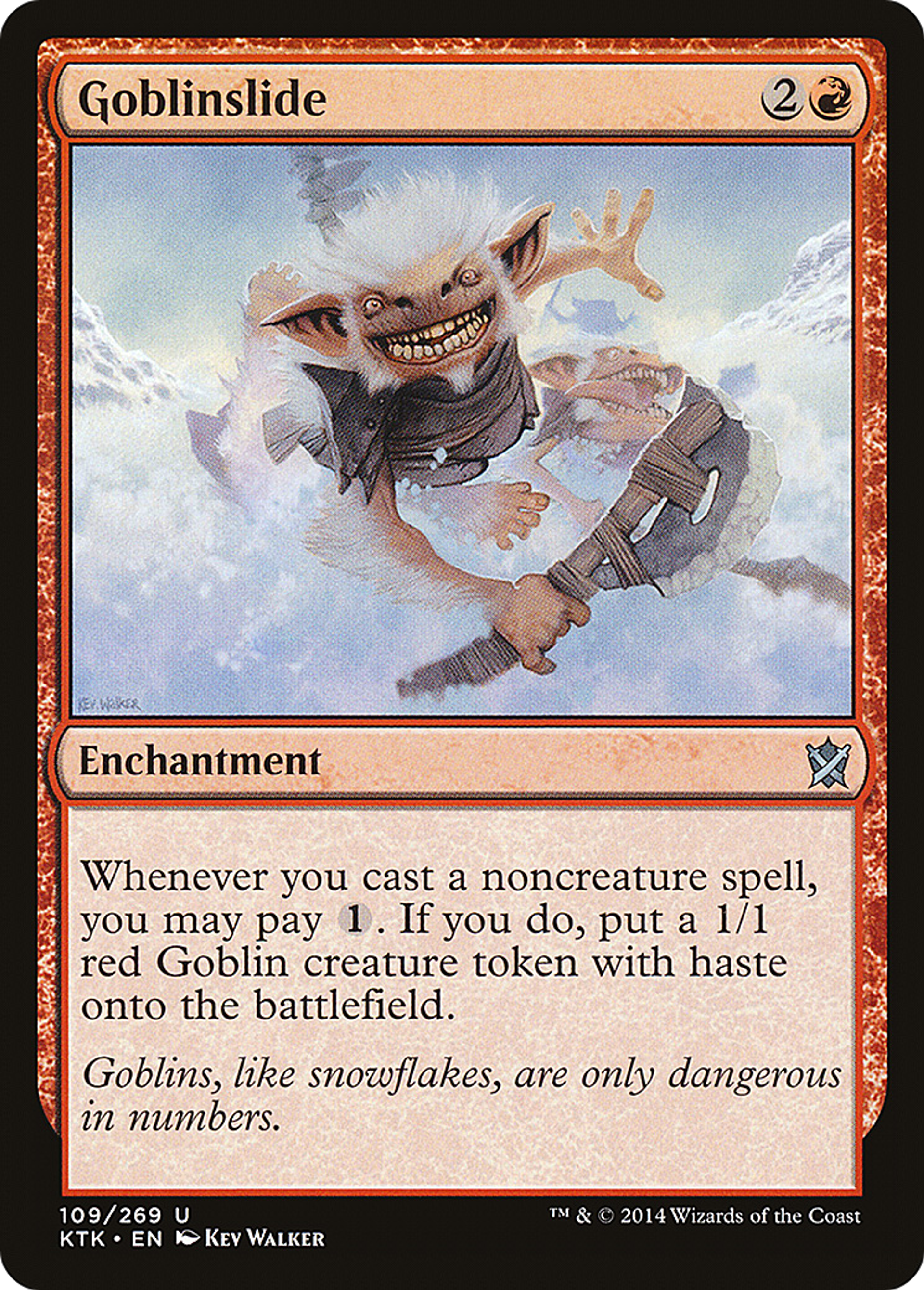 Goblinslide — Khans of Tarkir — Magic: The Gathering