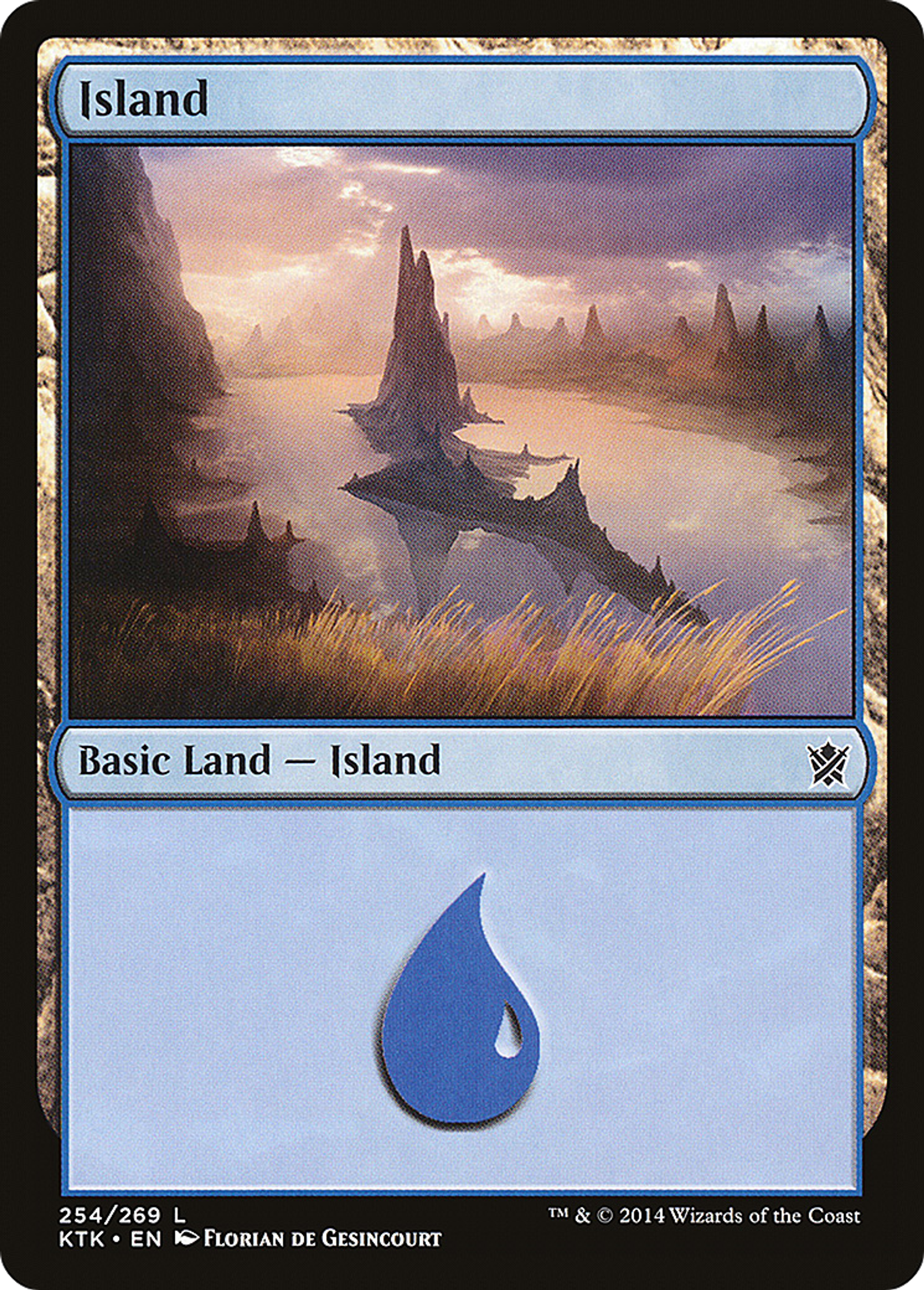 Island — Khans of Tarkir — Magic: The Gathering