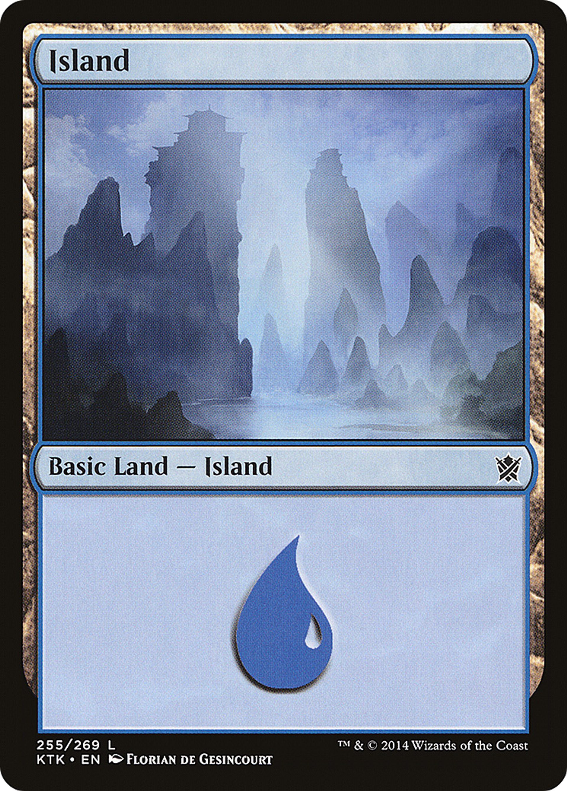 Island — Khans of Tarkir — Magic: The Gathering