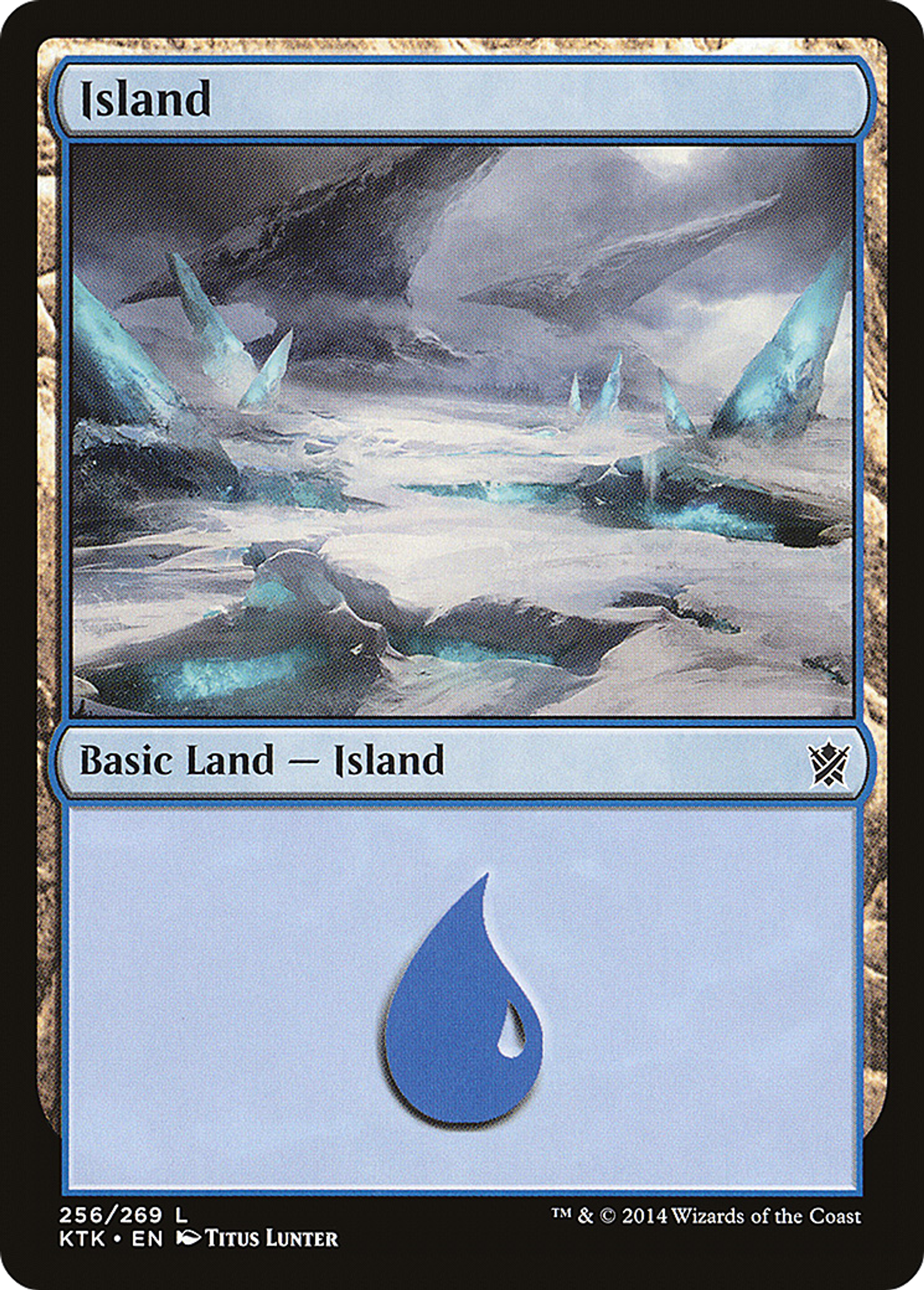 Island — Khans of Tarkir — Magic: The Gathering