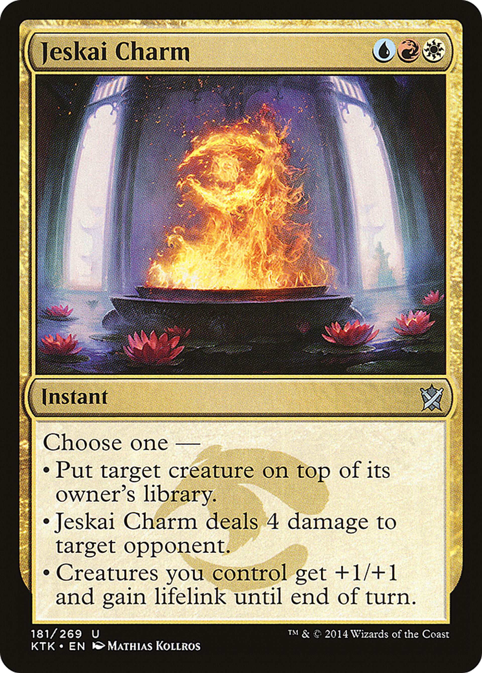 Charme de Jeskaï — Khans of Tarkir — Magic: The Gathering