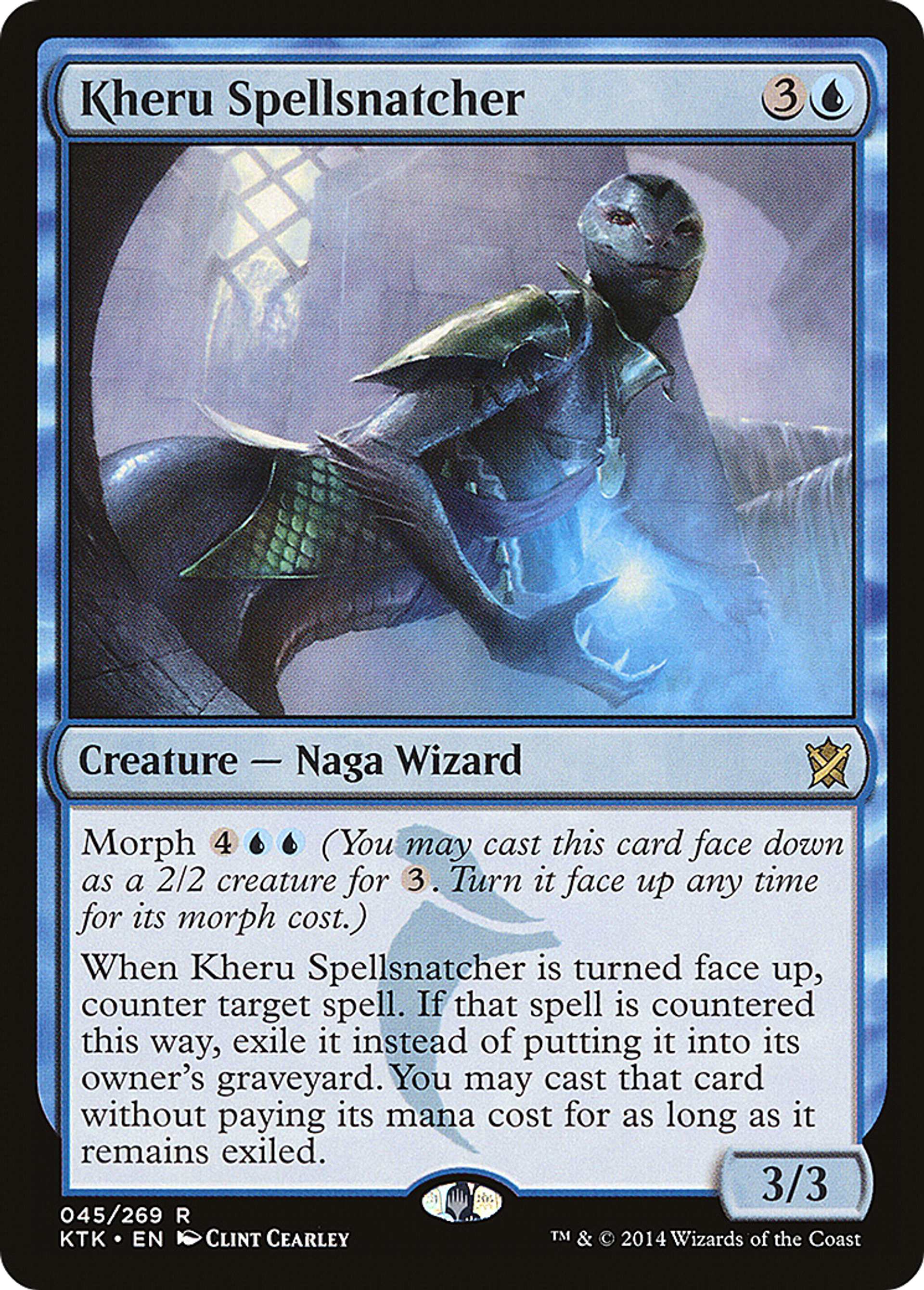 Kheru Spellsnatcher — Khans of Tarkir — Magic: The Gathering
