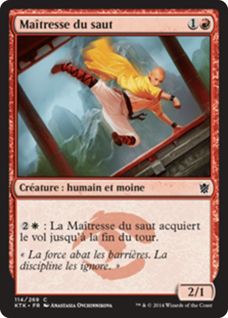 Maîtresse du saut — Khans of Tarkir — Magic: The Gathering