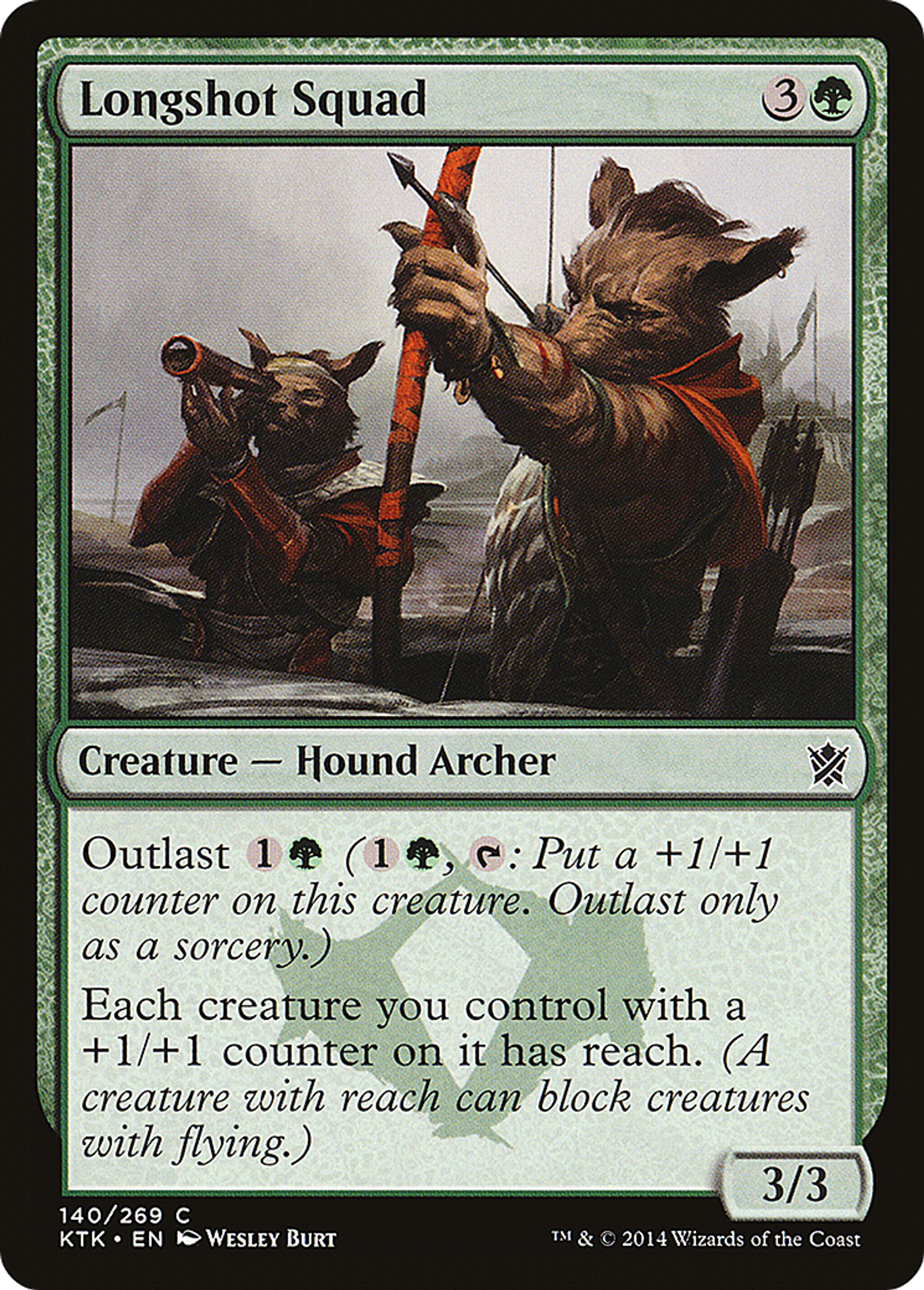 Longshot Squad — Khans of Tarkir — Magic: The Gathering