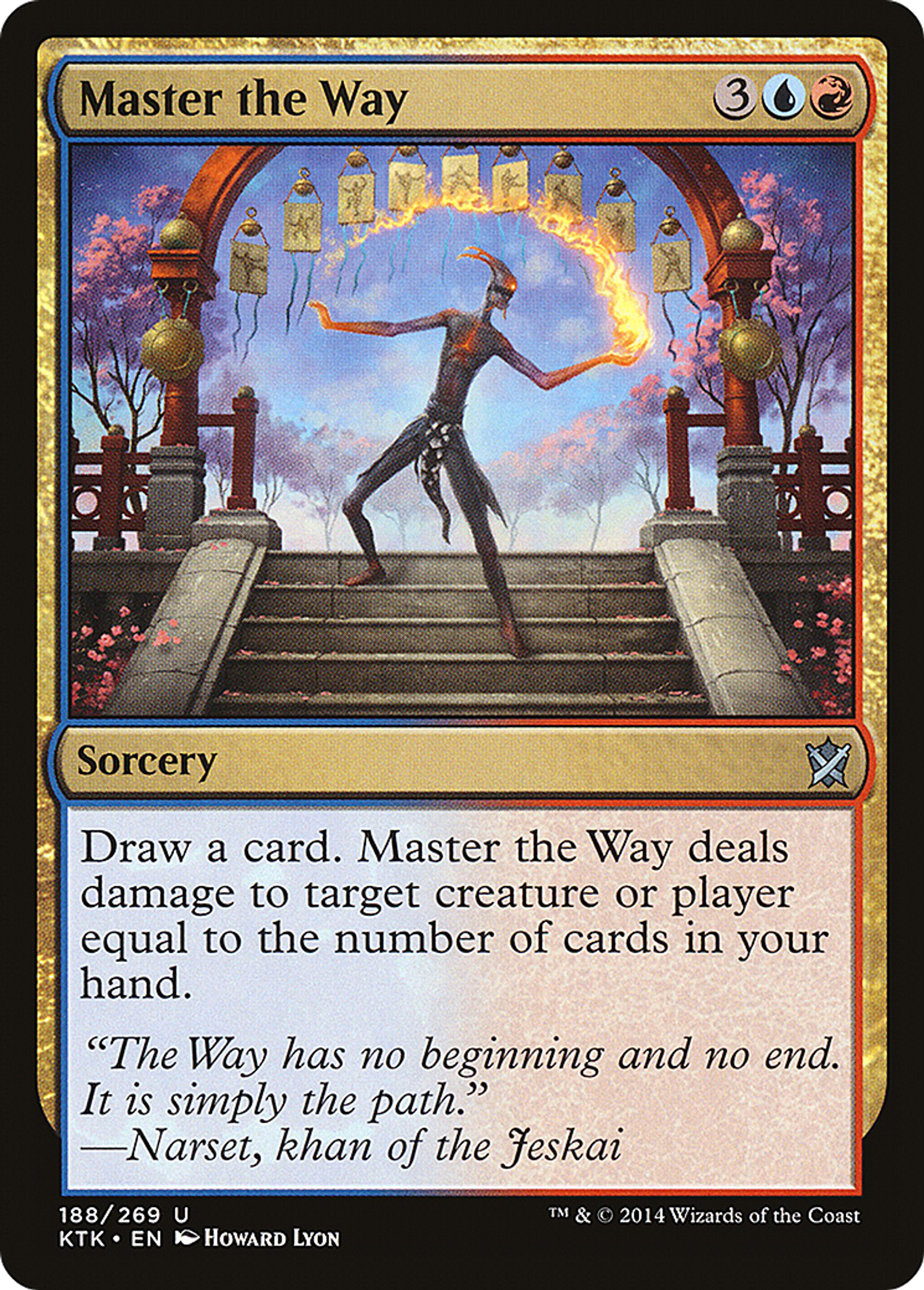 Master the Way — Khans of Tarkir — Magic: The Gathering