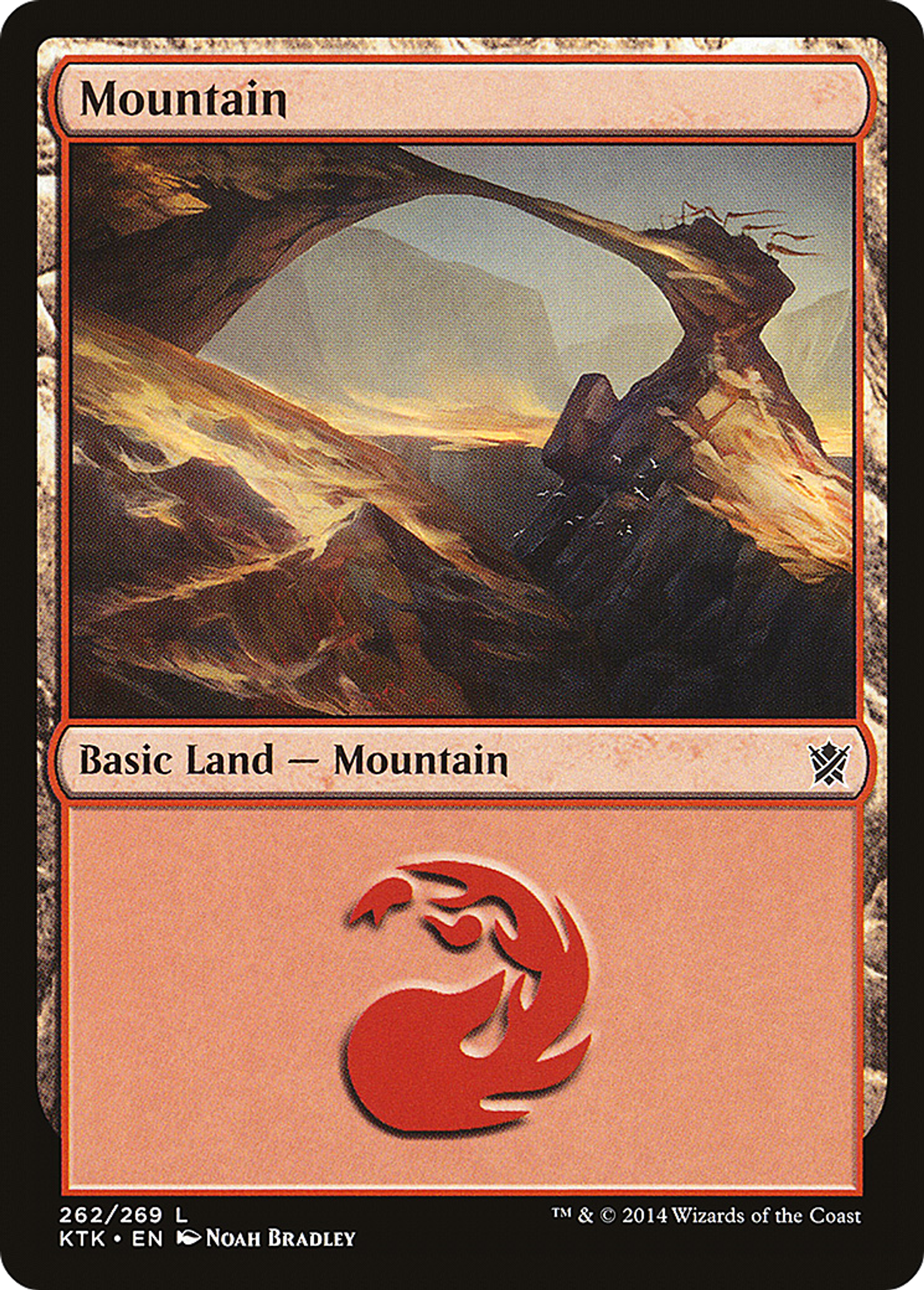 Mountain — Khans of Tarkir — Magic: The Gathering