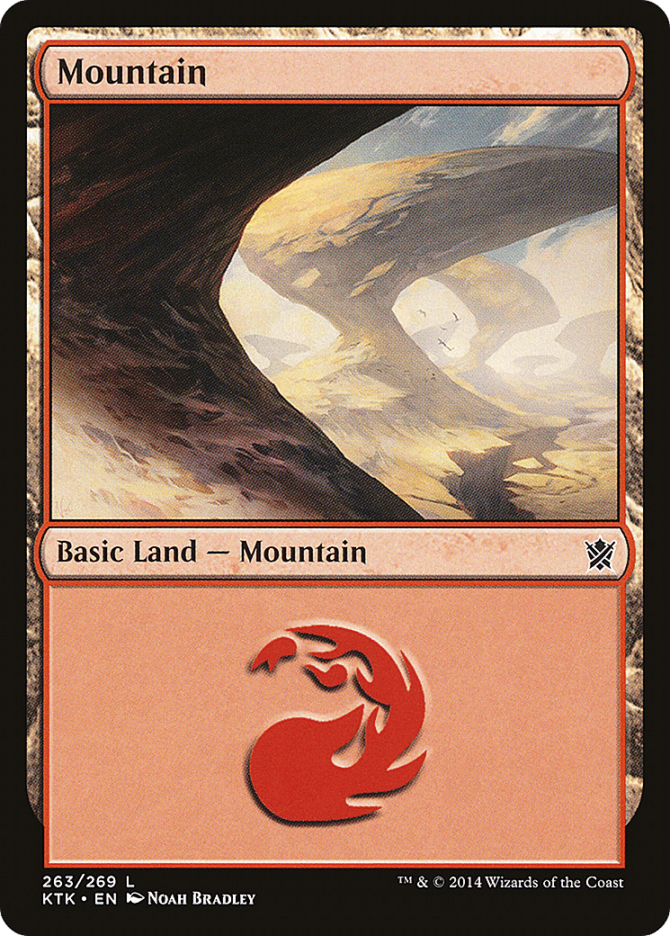 Mountain — Khans of Tarkir — Magic: The Gathering
