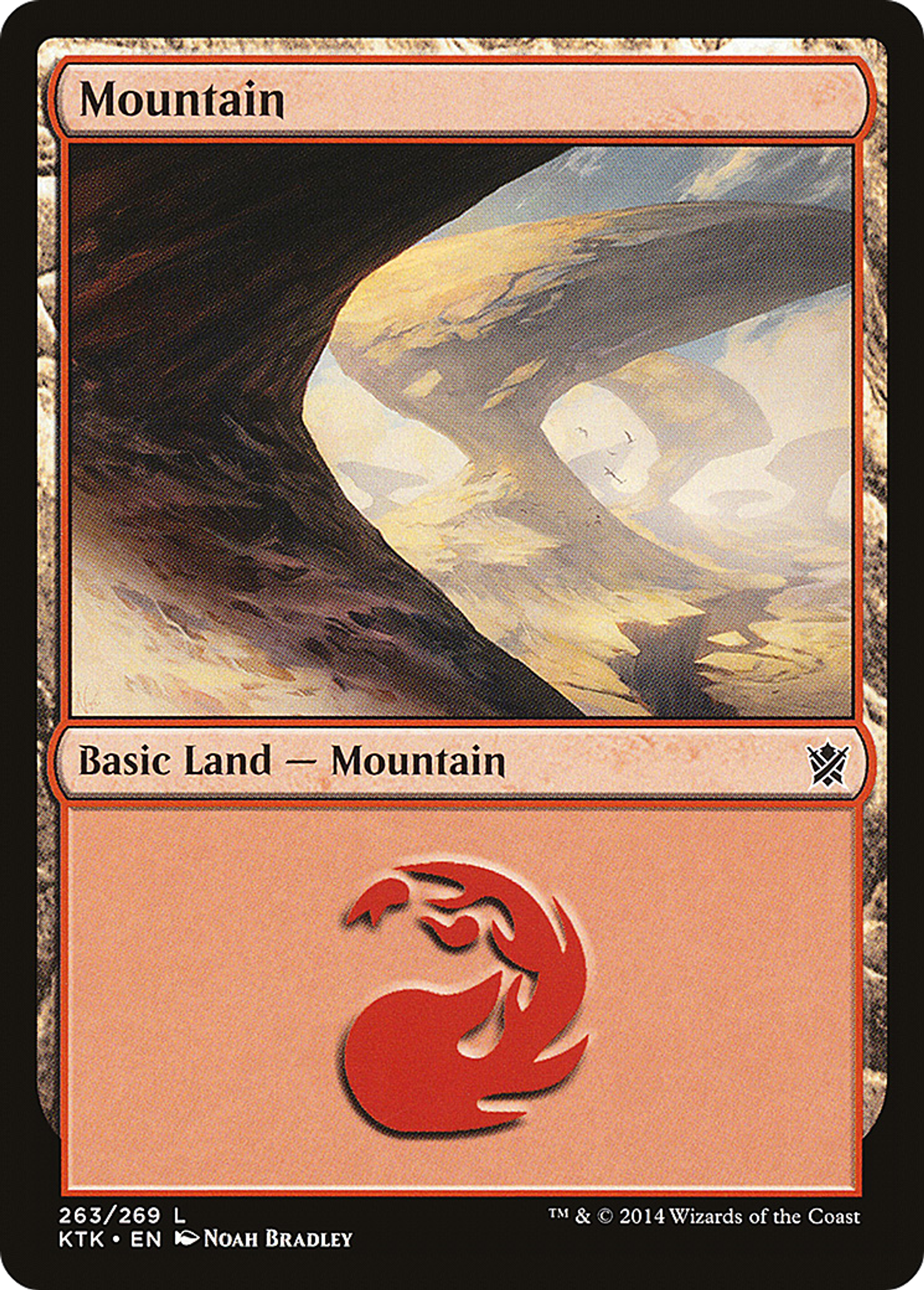 Mountain — Khans of Tarkir — Magic: The Gathering