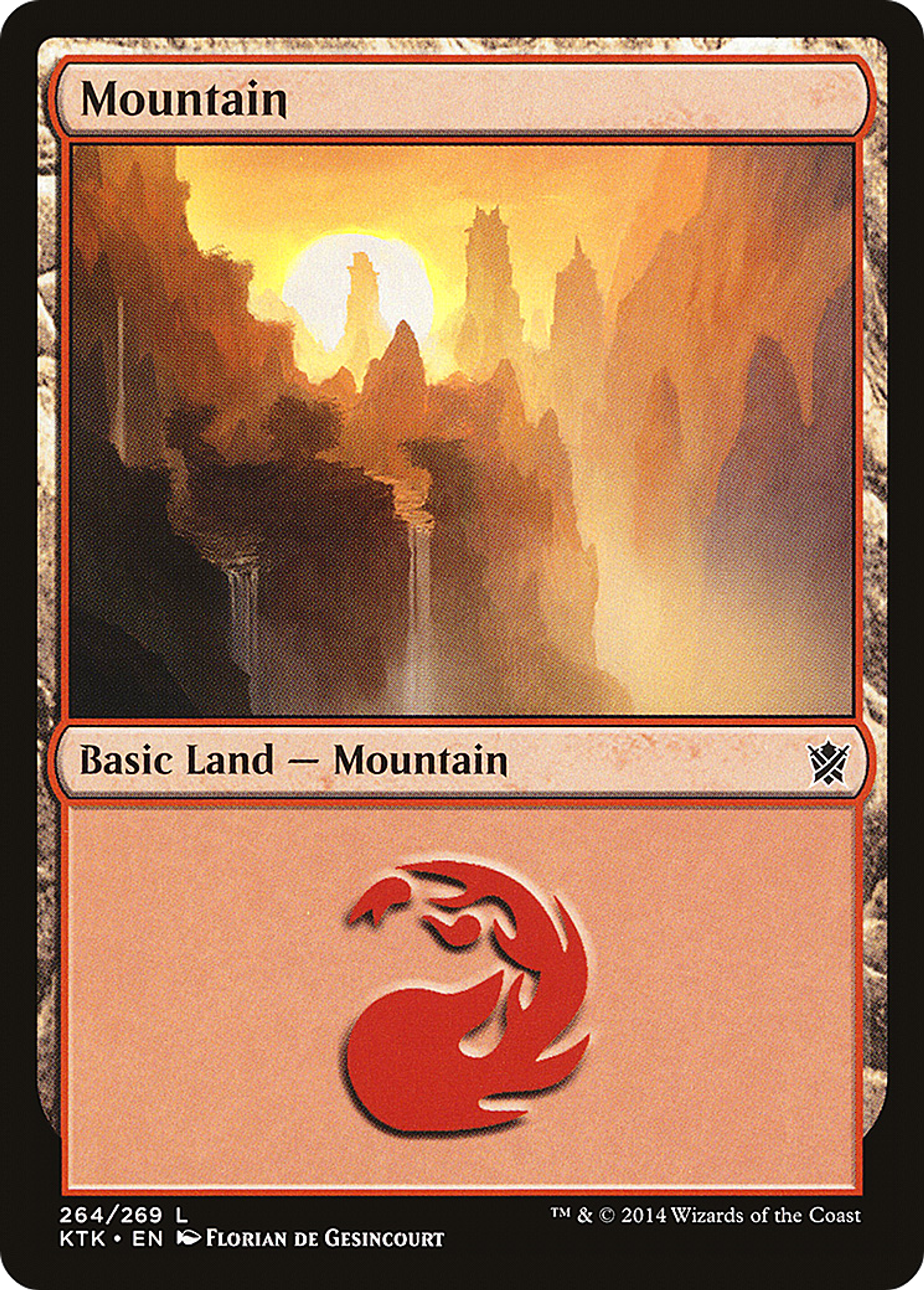 Mountain — Khans of Tarkir — Magic: The Gathering