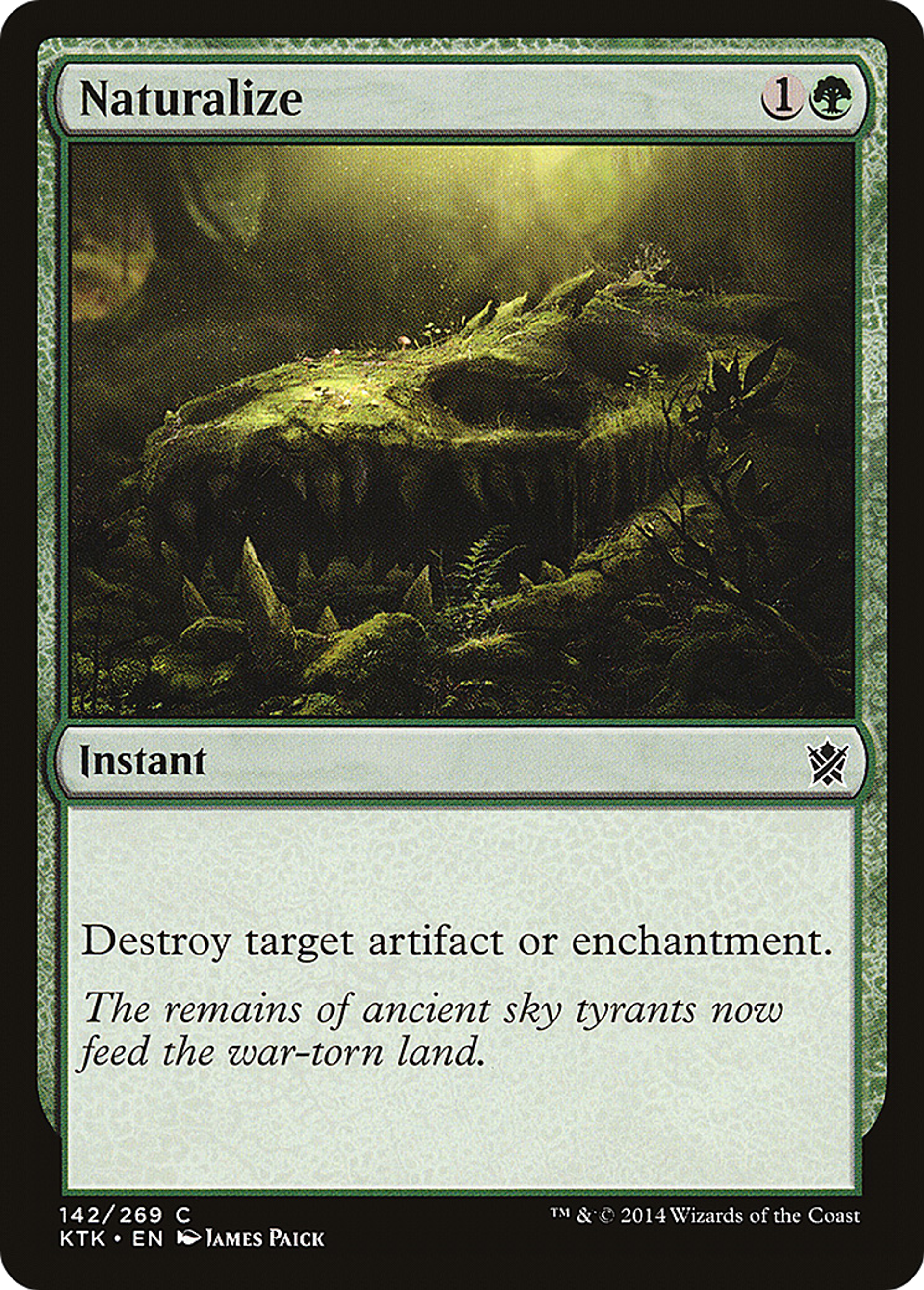 Naturalize — Khans of Tarkir — Magic: The Gathering