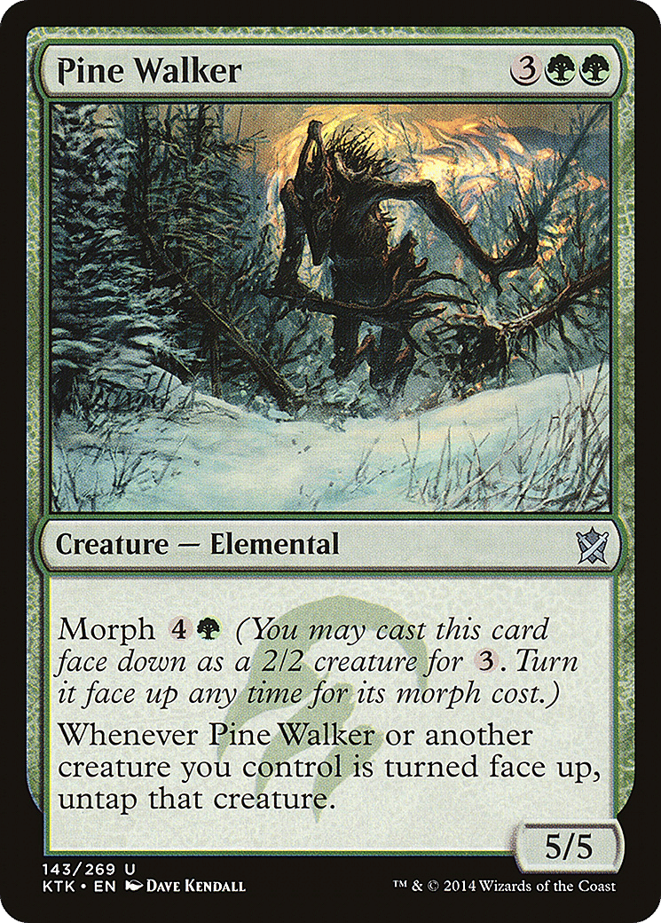 Pine Walker — Khans of Tarkir — Magic: The Gathering