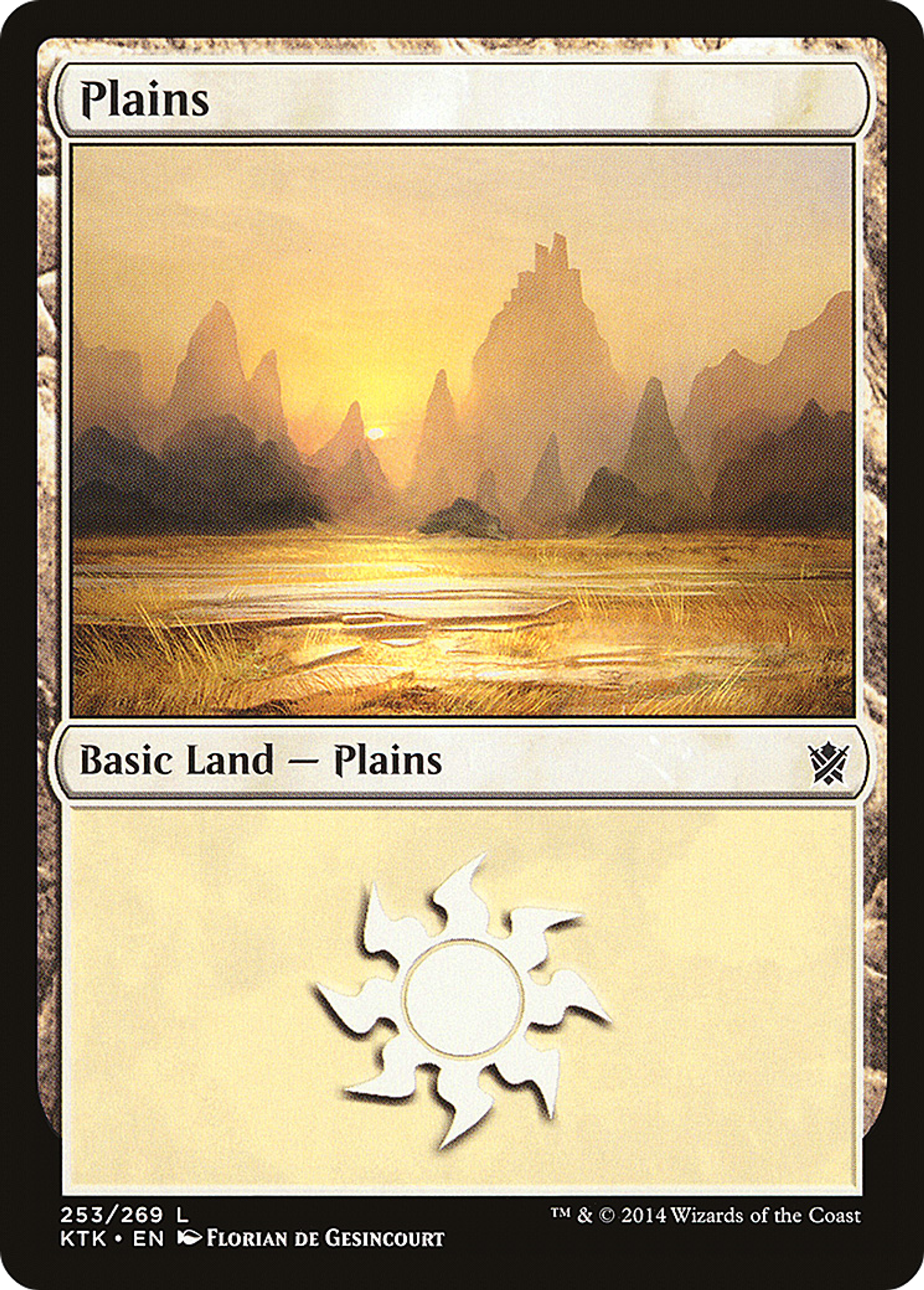 Plains — Khans of Tarkir — Magic: The Gathering