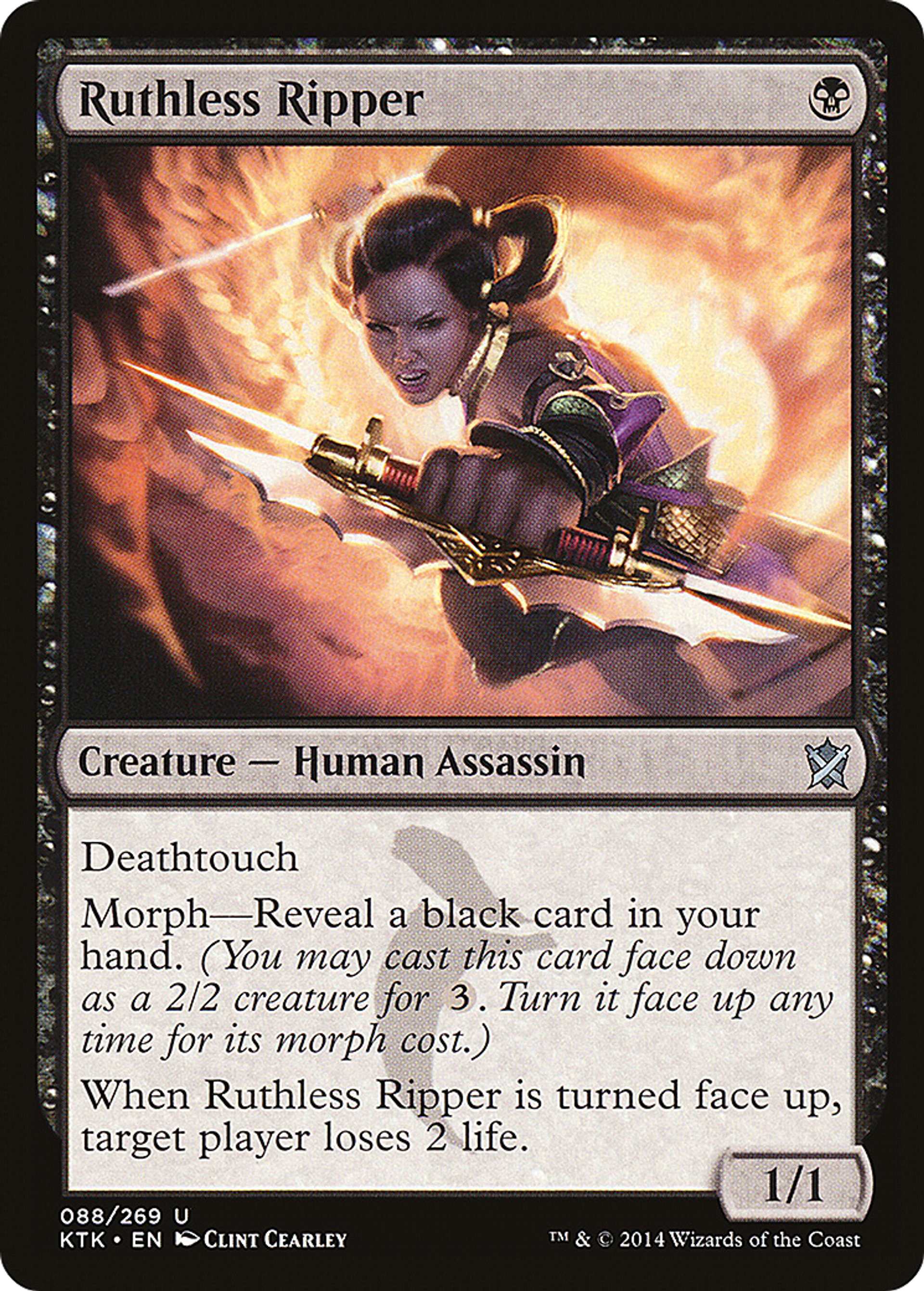 Ruthless Ripper — Khans of Tarkir — Magic: The Gathering
