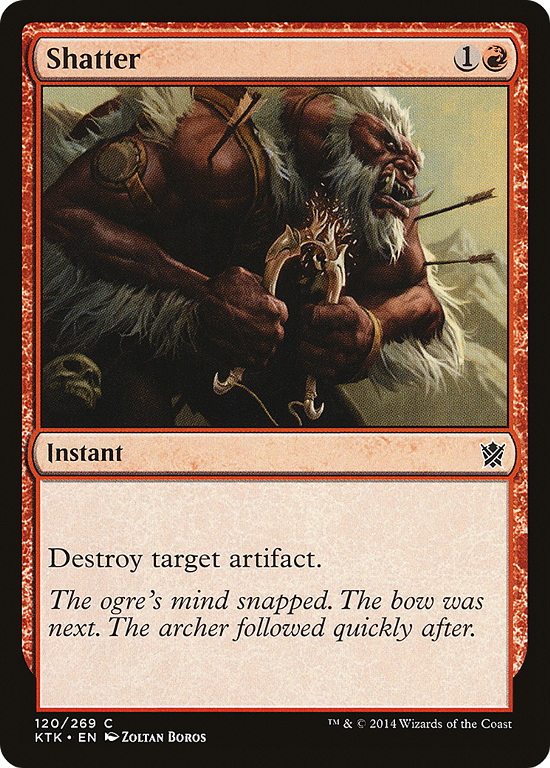 Shatter — Khans of Tarkir — Magic: The Gathering