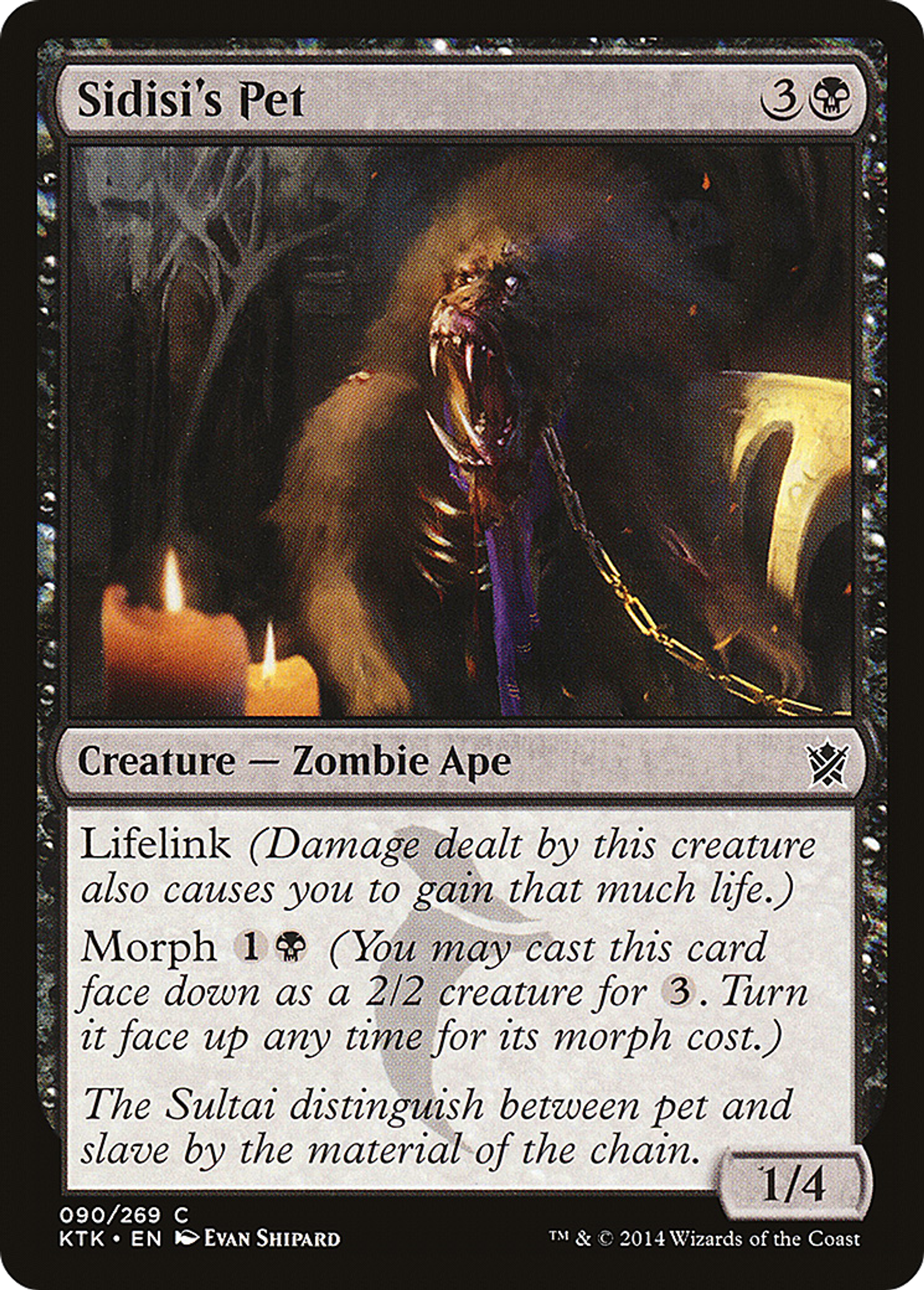 Sidisi's Pet — Khans of Tarkir — Magic: The Gathering