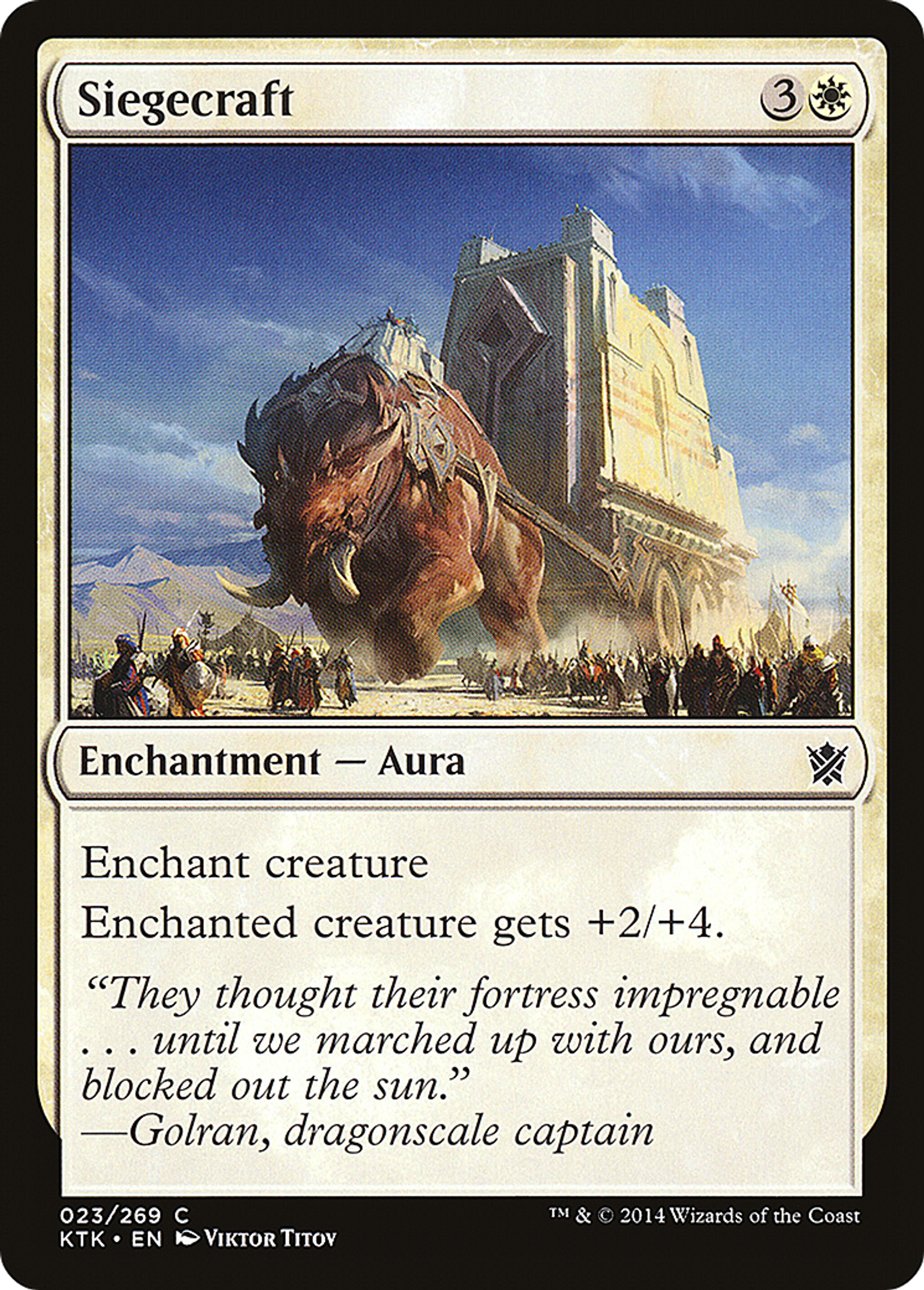 Siegecraft — Khans of Tarkir — Magic: The Gathering