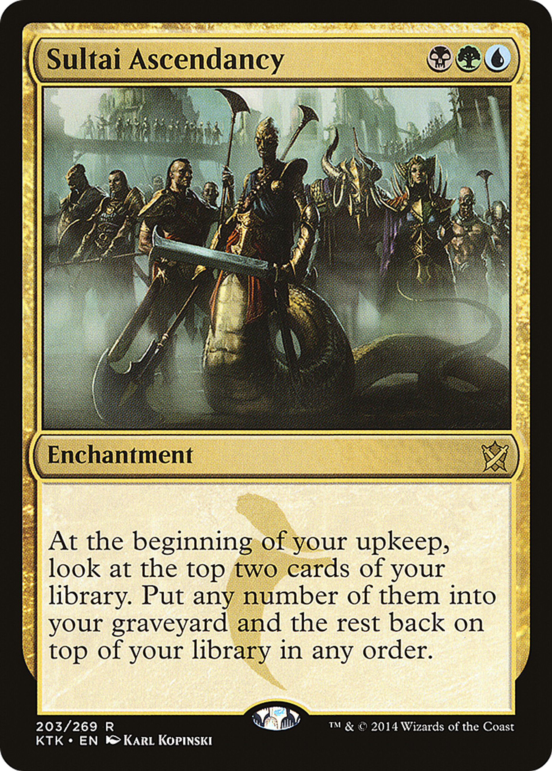 Sultai Ascendancy — Khans of Tarkir — Magic: The Gathering