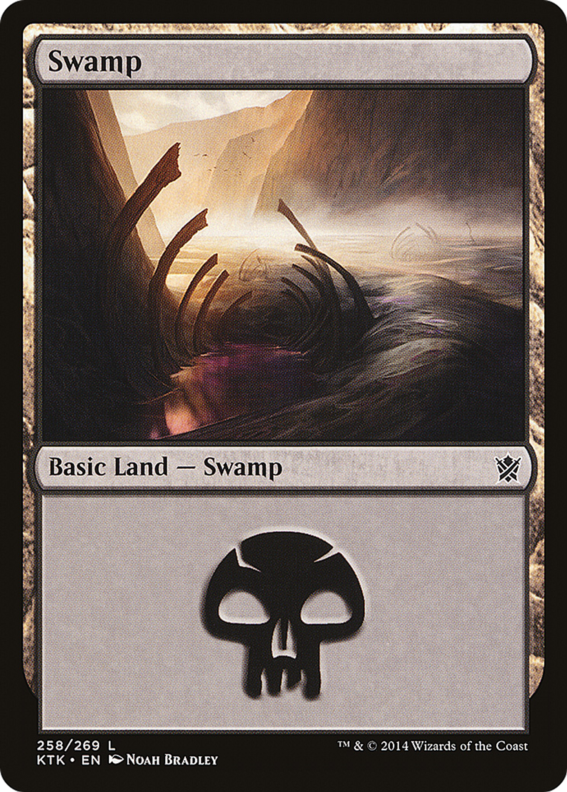 Swamp — Khans of Tarkir — Magic: The Gathering