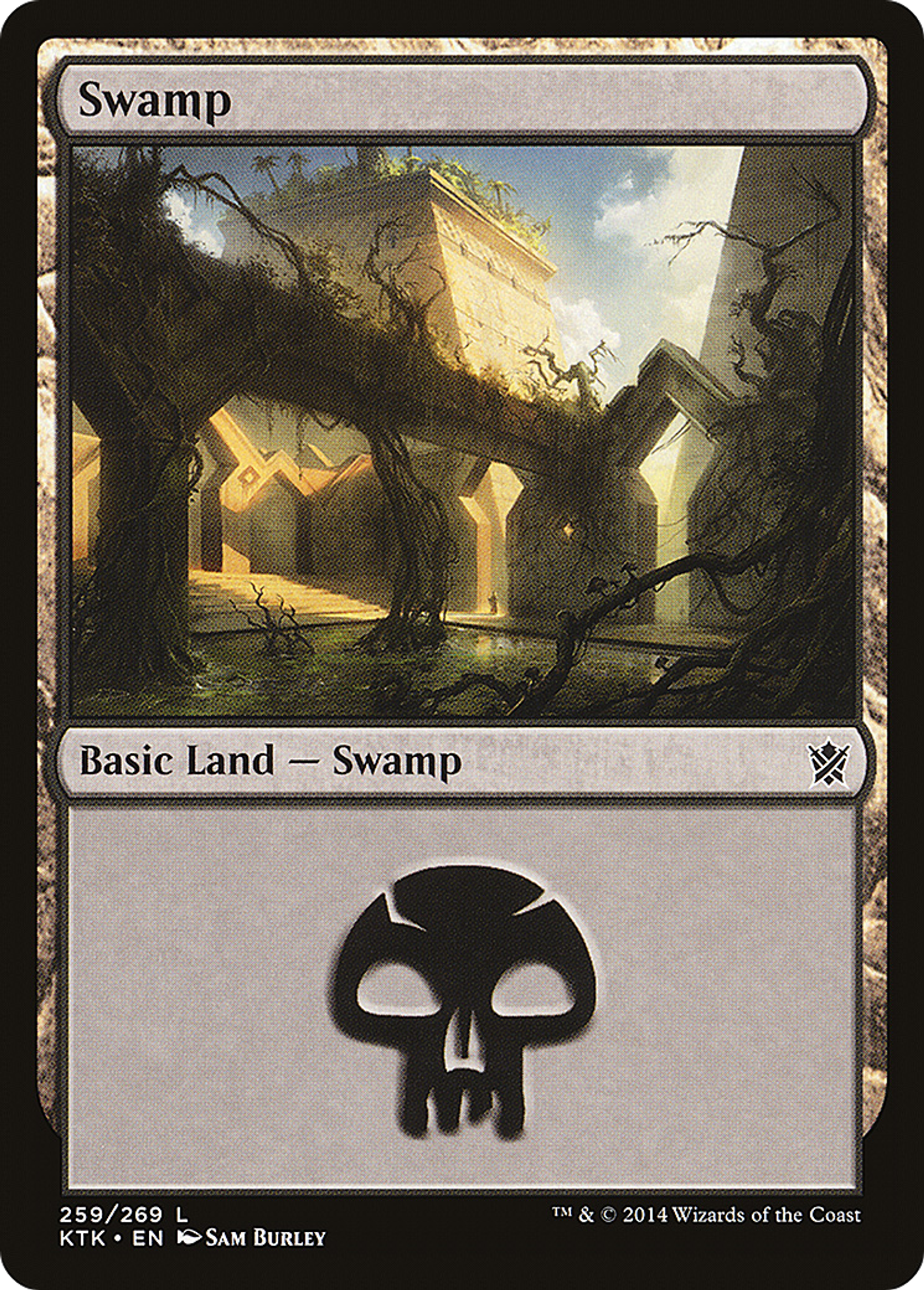Swamp — Khans of Tarkir — Magic: The Gathering