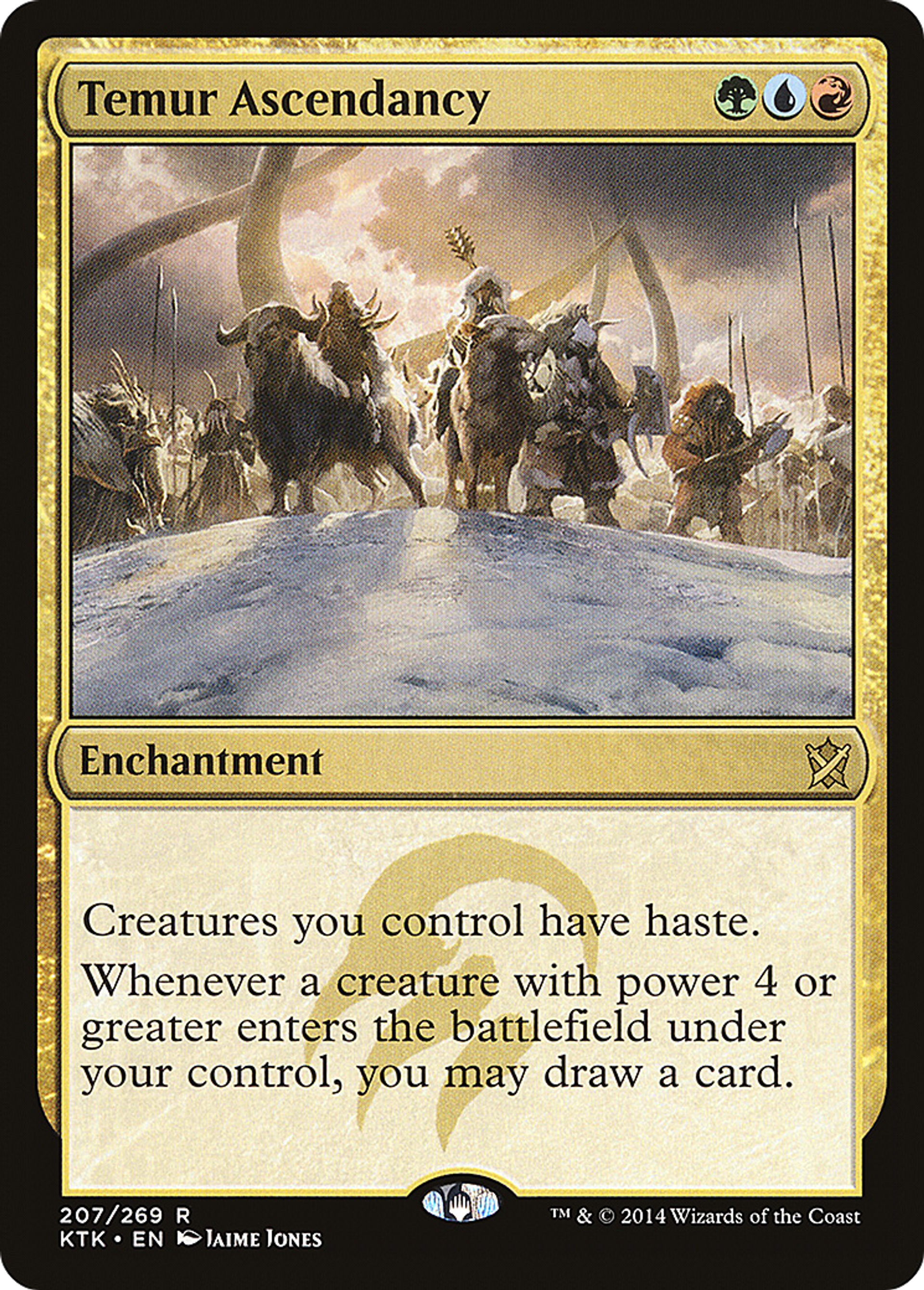 Temur Ascendancy — Khans of Tarkir — Magic: The Gathering
