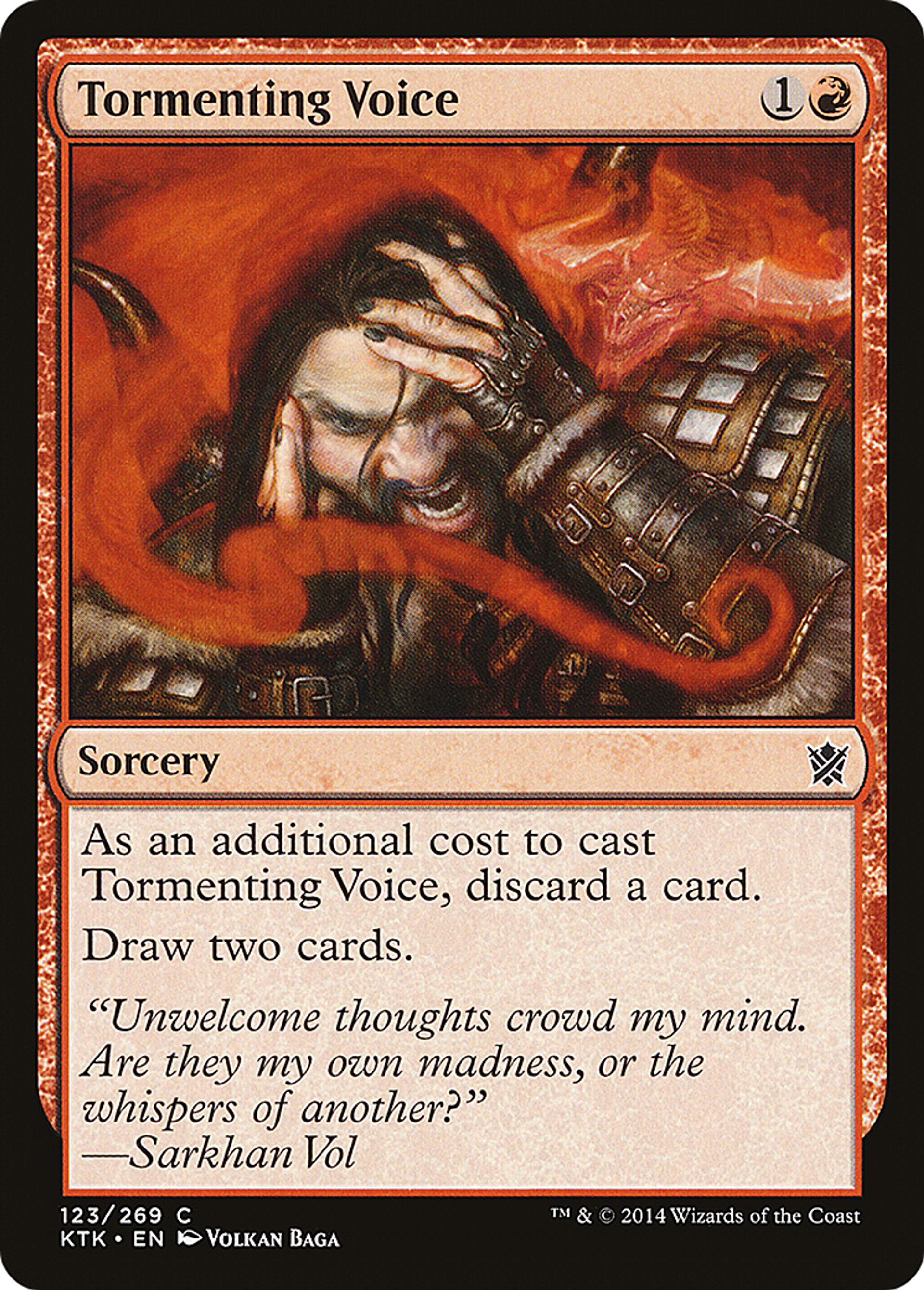 Tormenting Voice — Khans of Tarkir — Magic: The Gathering