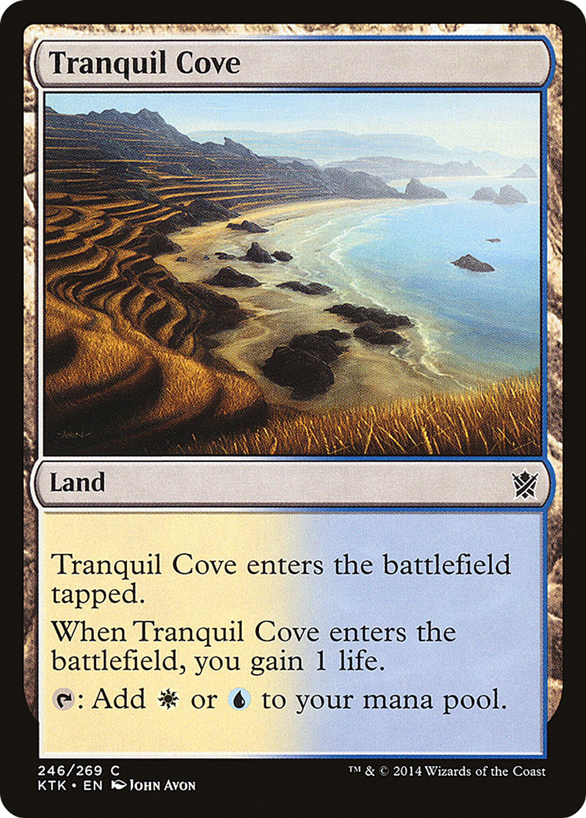 Tranquil Cove — Khans of Tarkir — Magic: The Gathering