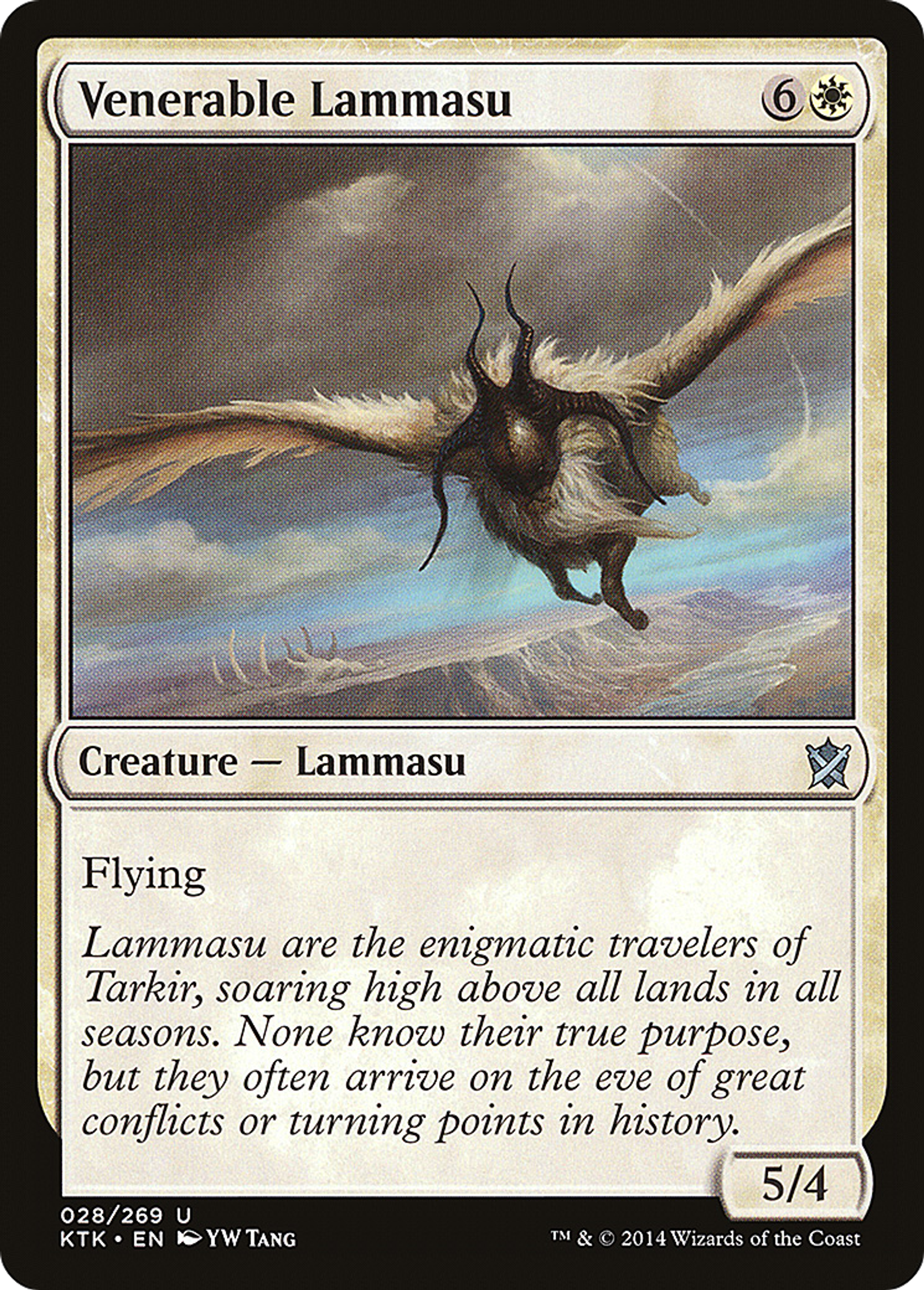 Venerable Lammasu — Khans of Tarkir — Magic: The Gathering
