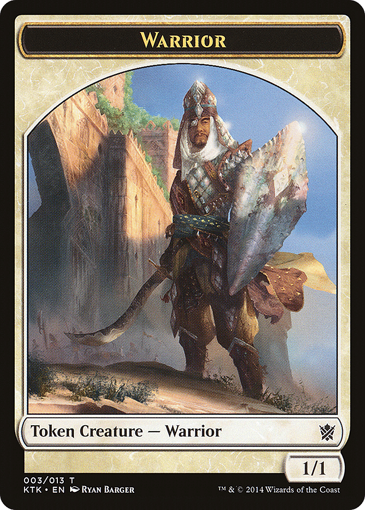 Warrior — Khans of Tarkir — Magic: The Gathering