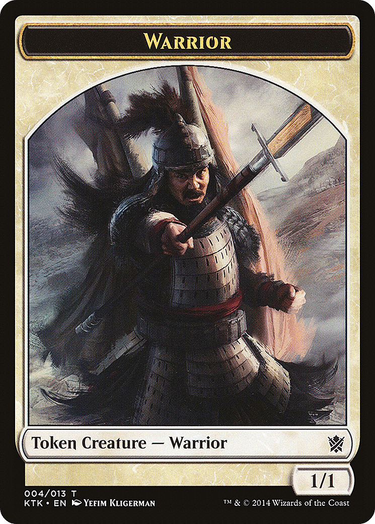 Warrior — Khans of Tarkir — Magic: The Gathering