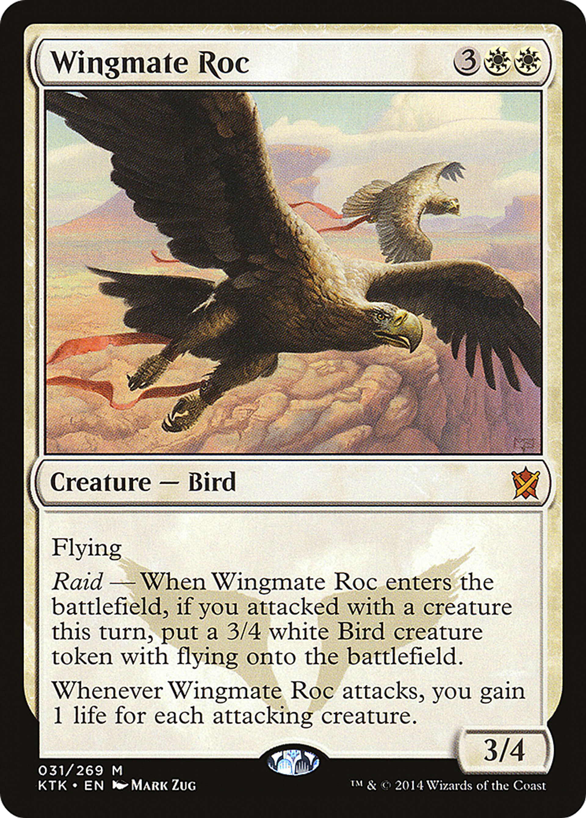 Wingmate Roc — Khans of Tarkir — Magic: The Gathering